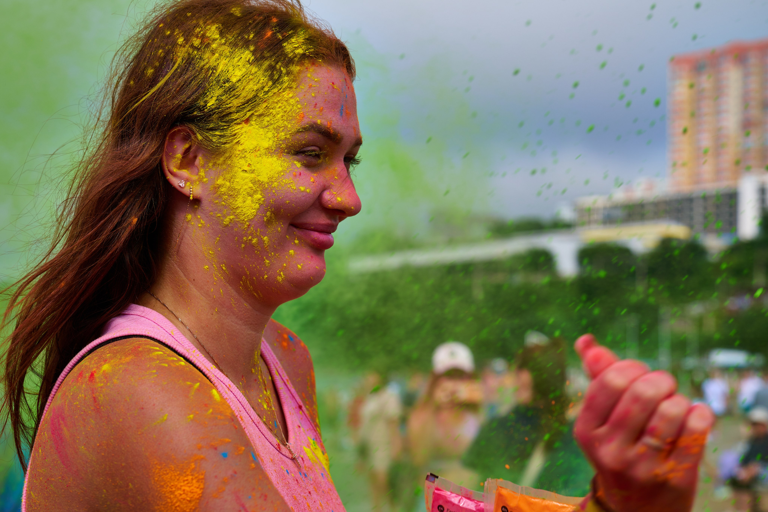 Фестиваль красок Холи. Профессиональный репортажный фотограф Инесса Иминова