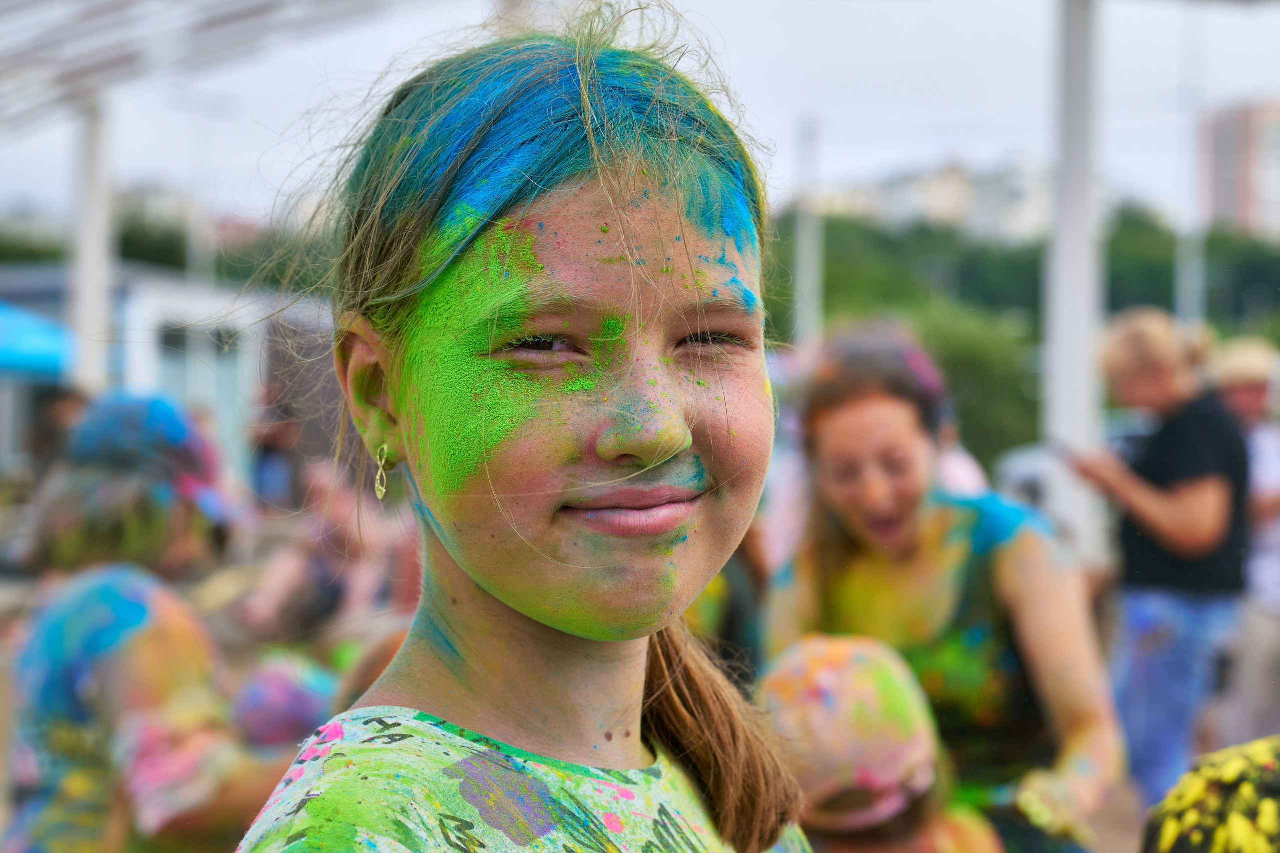 Фестиваль красок Холи. Профессиональный репортажный фотограф Инесса Иминова