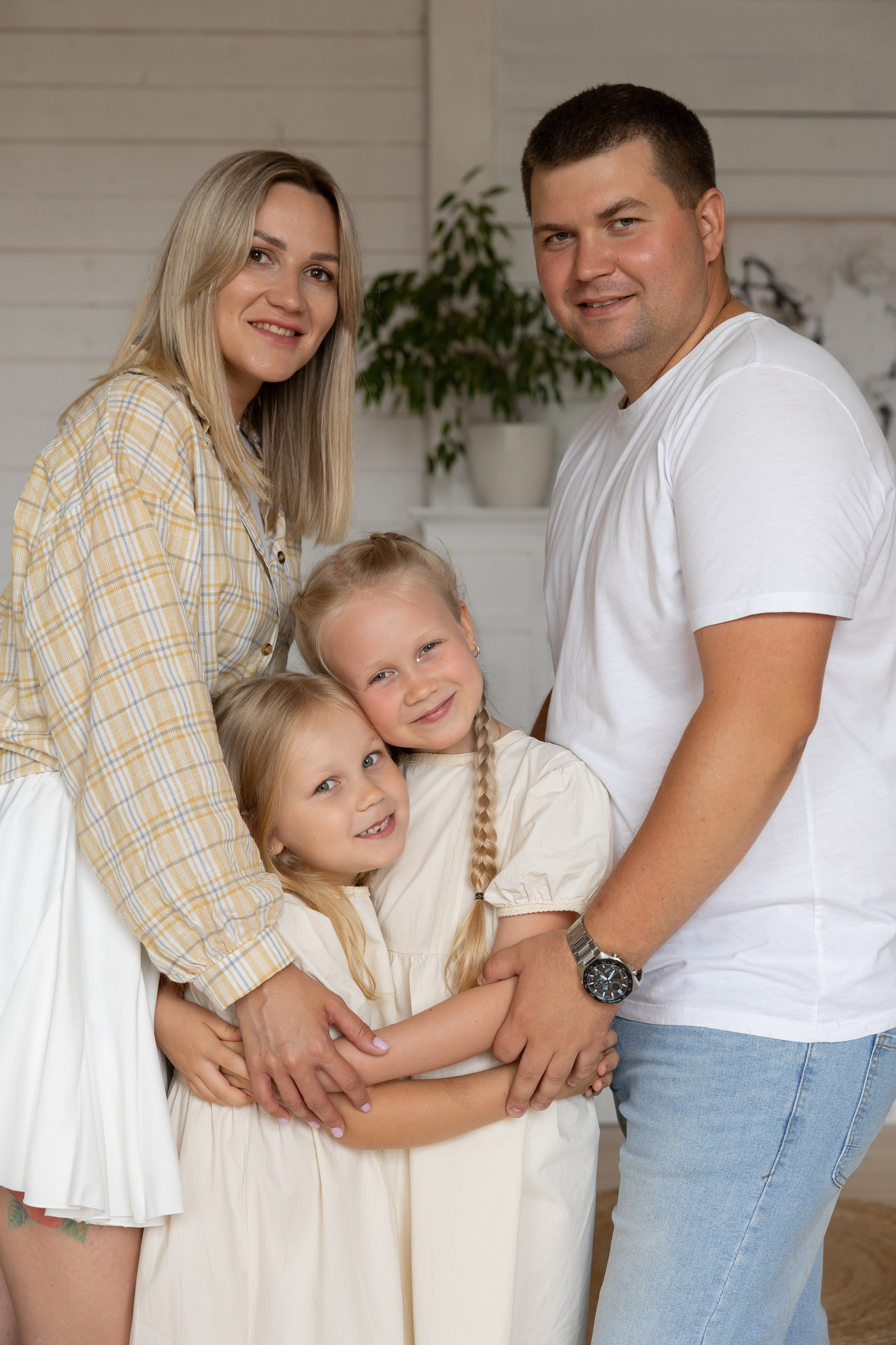 Для четверых. Семейный и свадебный фотограф в Челябинске Мария Леонтьева