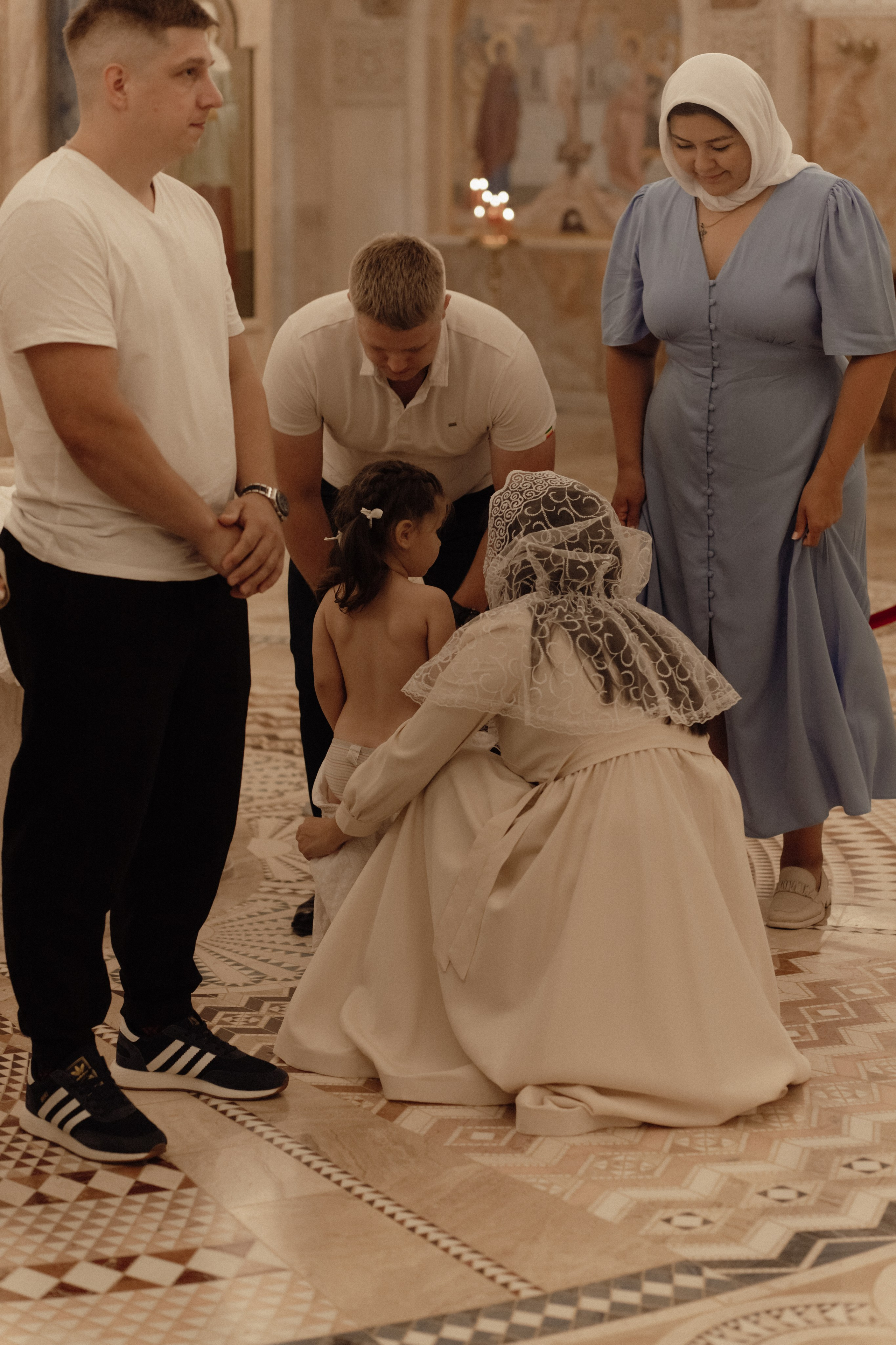 Крещение Киры. Семейный и свадебный фотограф в Челябинске Мария Леонтьева