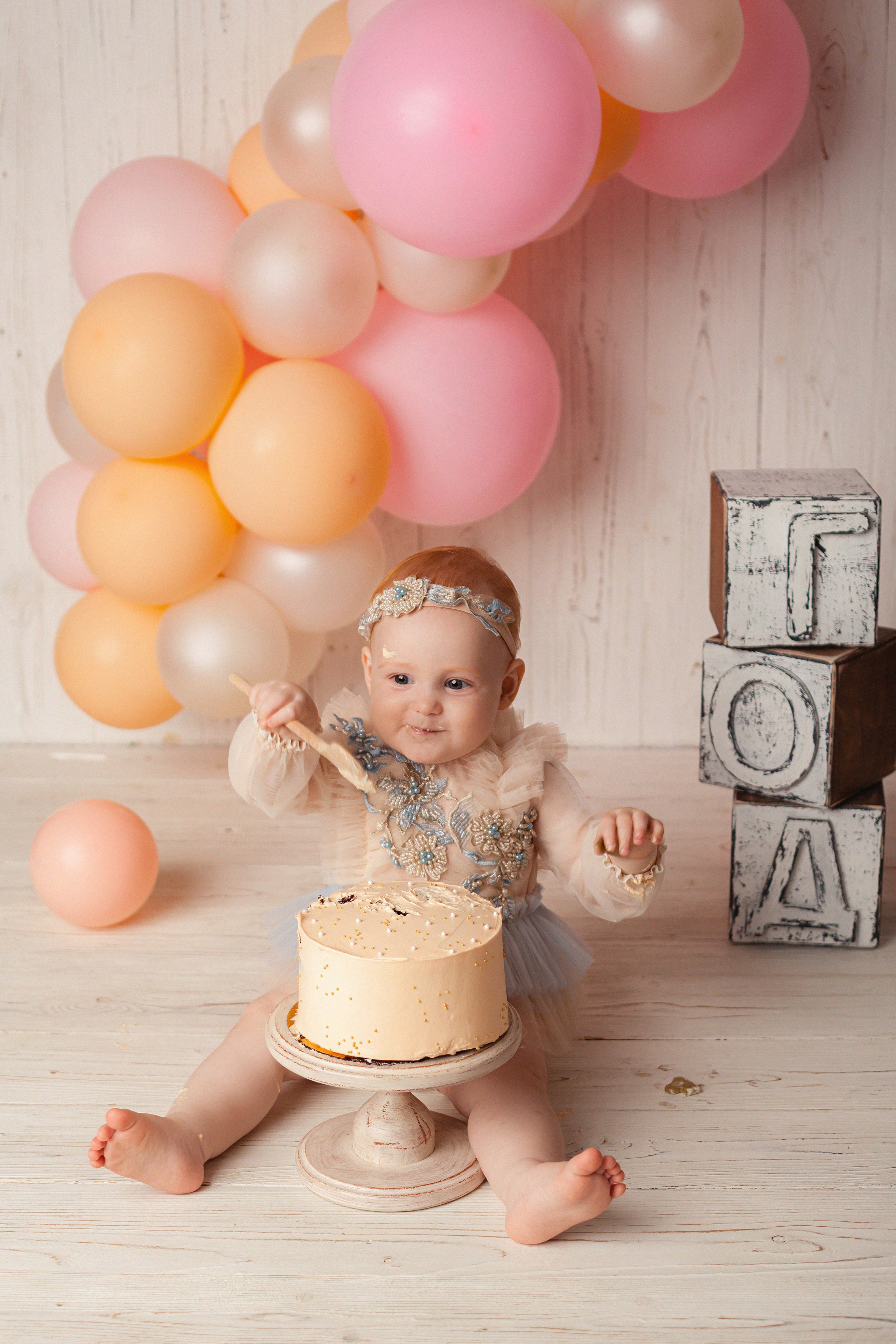 Анечка. Первый годик. Фотограф новорожденных и малышей до года в Москве Анастасия Соколова