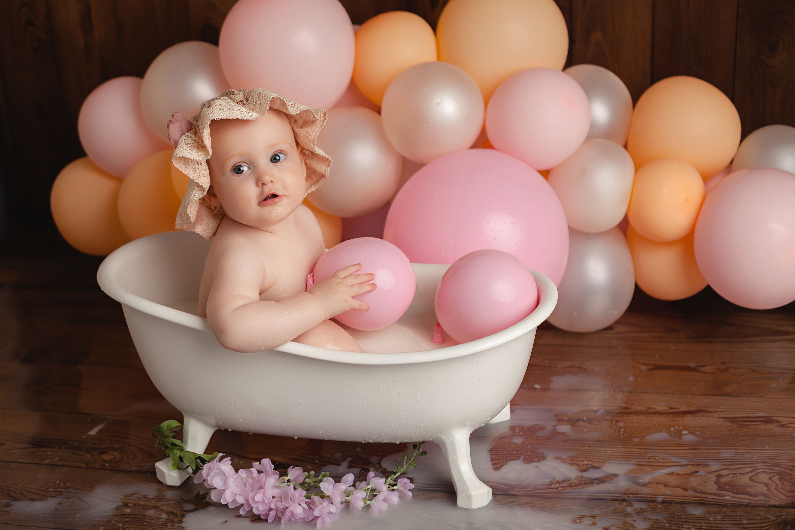 Анечка. Первый годик. Фотограф новорожденных и малышей до года в Москве Анастасия Соколова