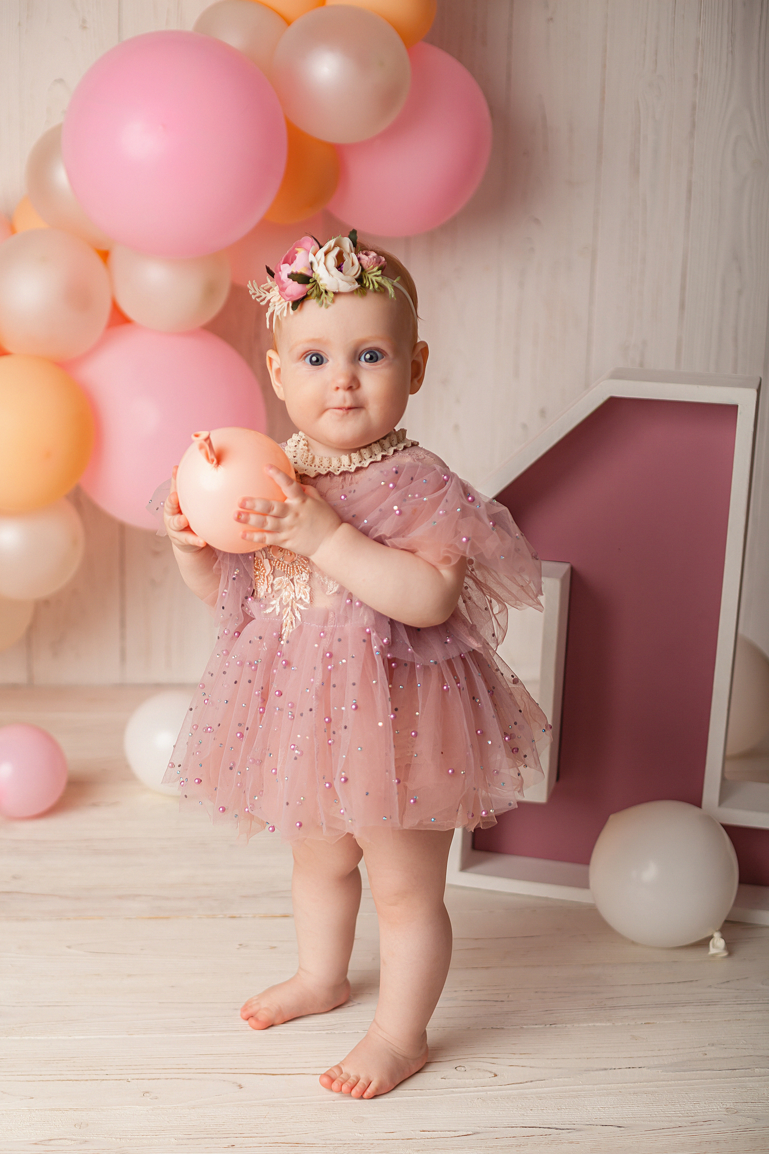 Анечка. Первый годик. Фотограф новорожденных и малышей до года в Москве Анастасия Соколова