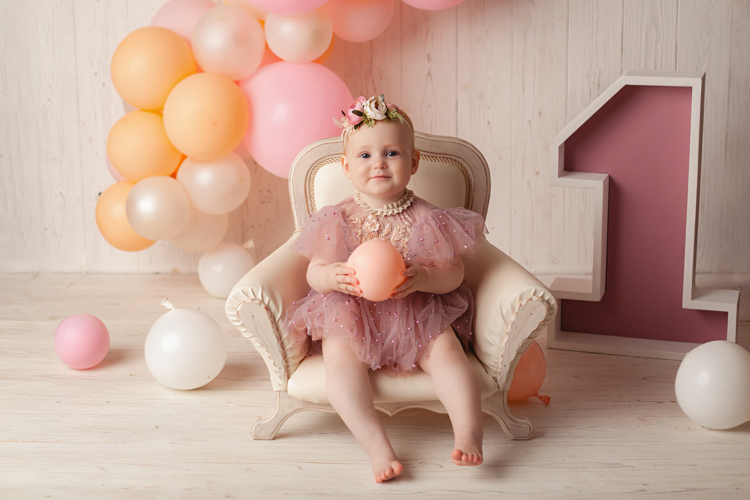 Анечка. Первый годик. Фотограф новорожденных и малышей до года в Москве Анастасия Соколова