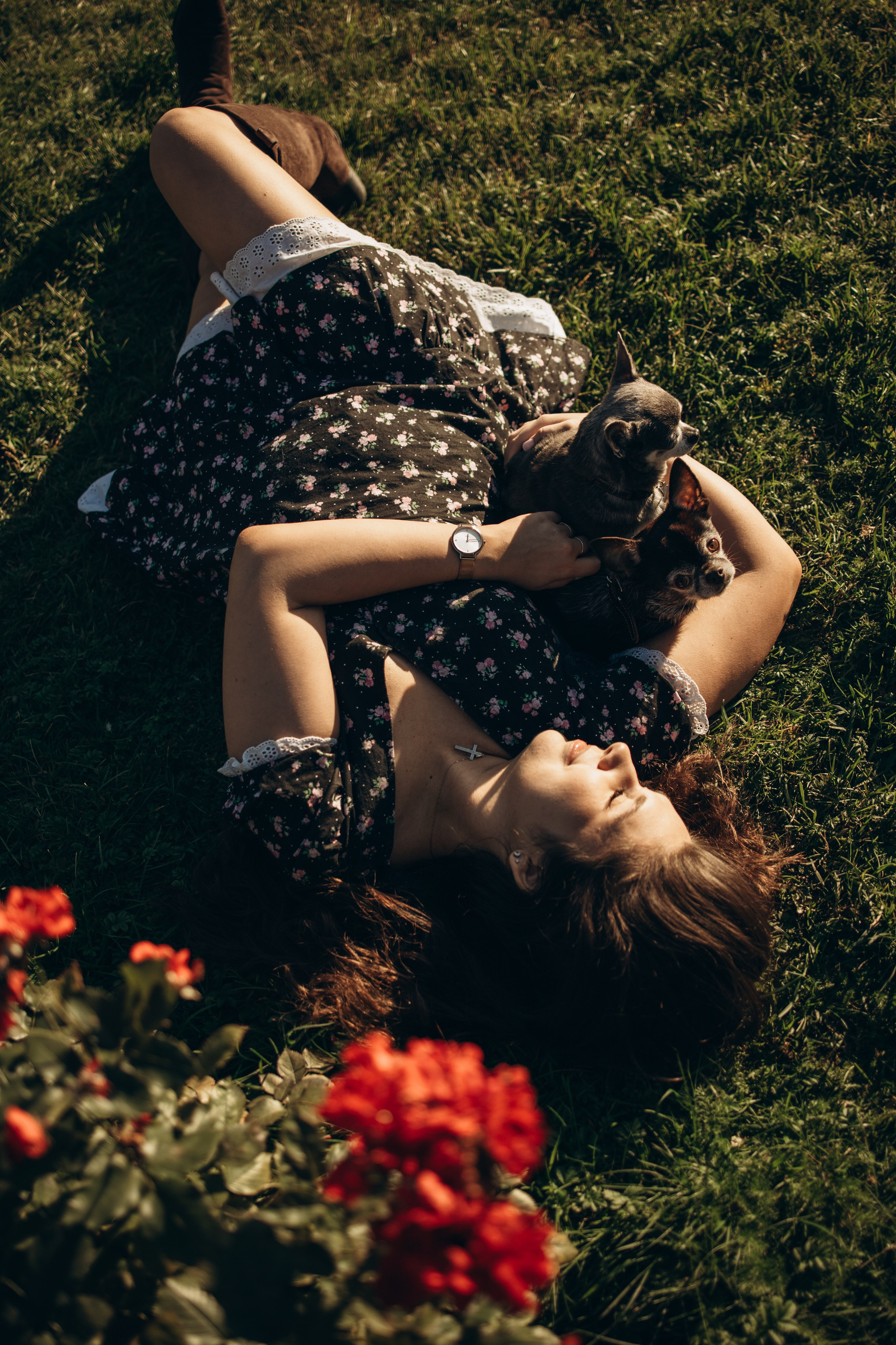 Даша и ее мальчики. Фотограф — Анималист | Санкт-Петербург