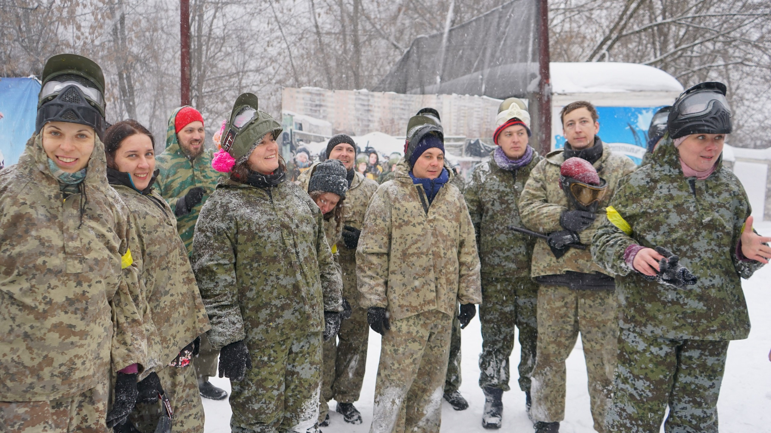 Пейнтбол + шашлыки | 21.02.2021. Галерея Фантим