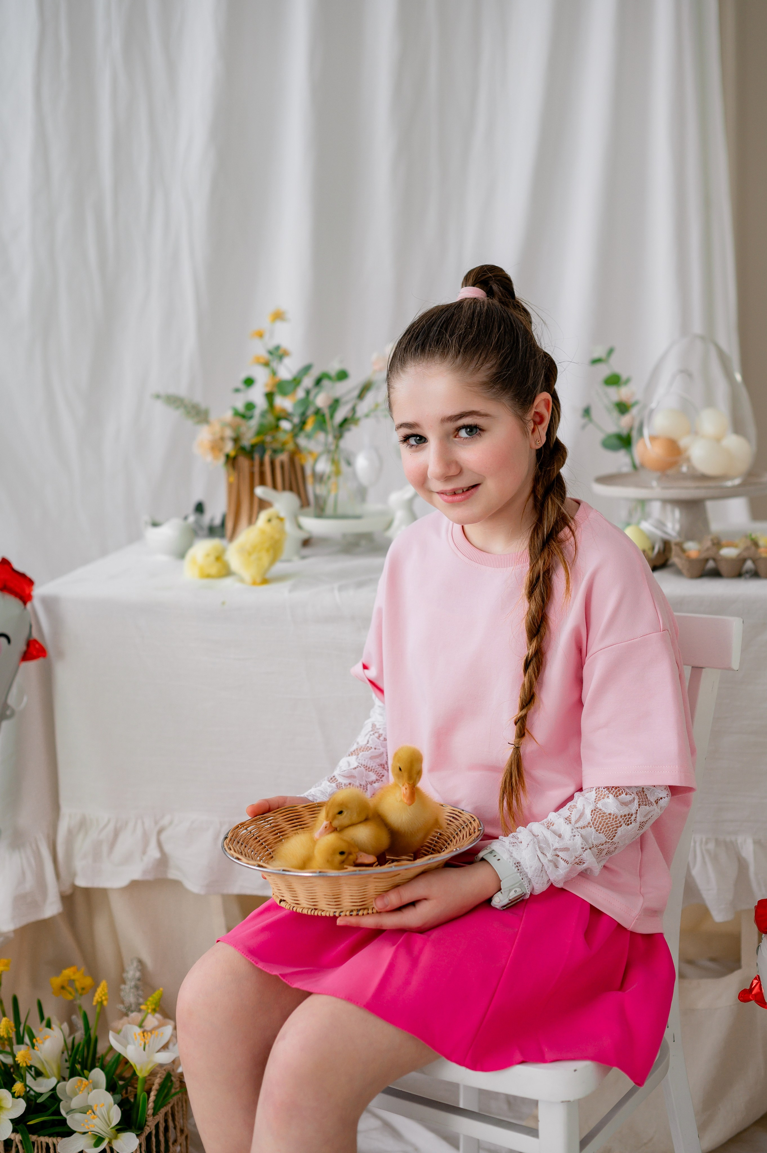 Лев Арина Вика Алена. Фотограф Татьяна Иванчикова