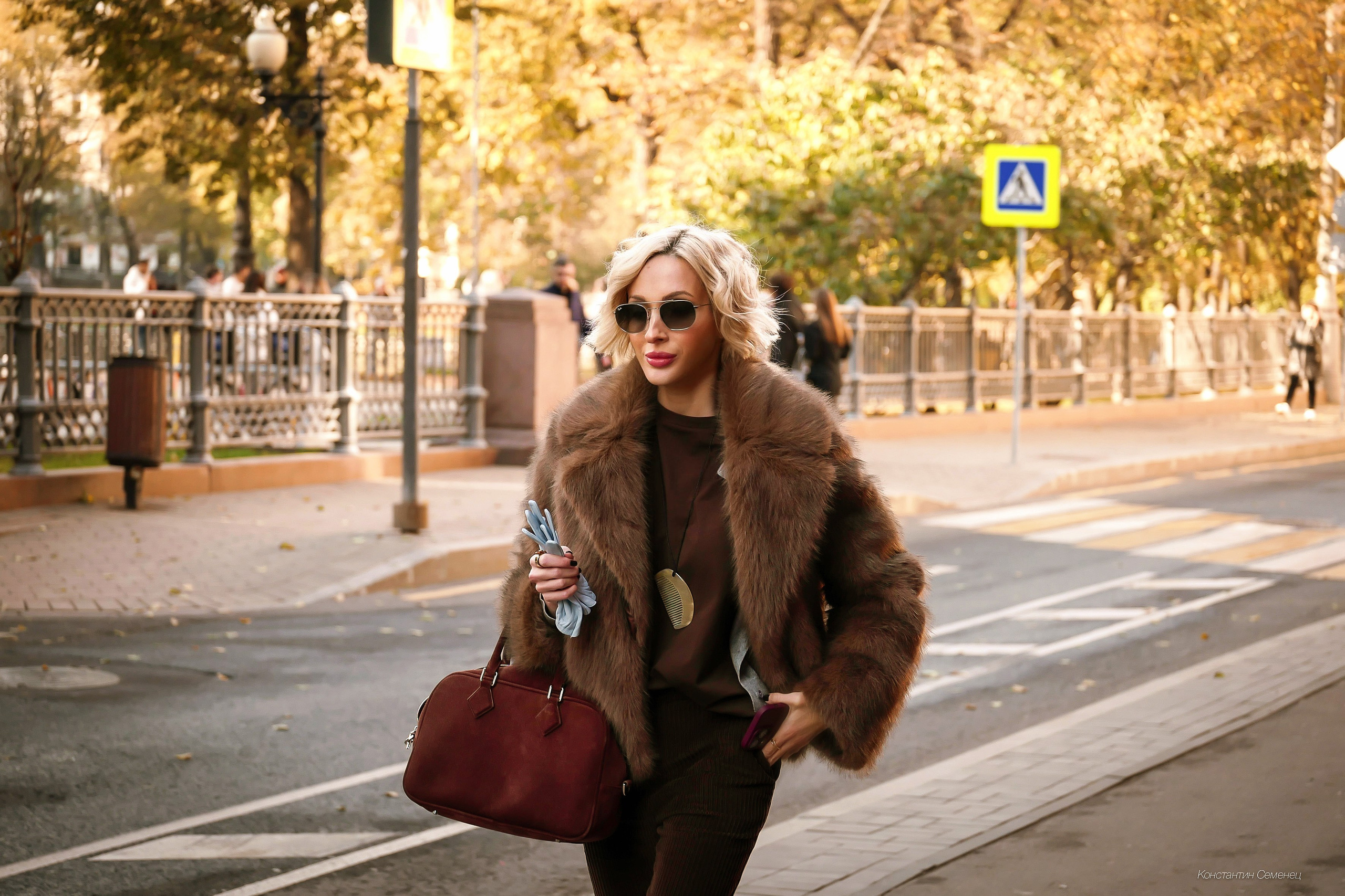 Теплым осенним днем. Моя фотография