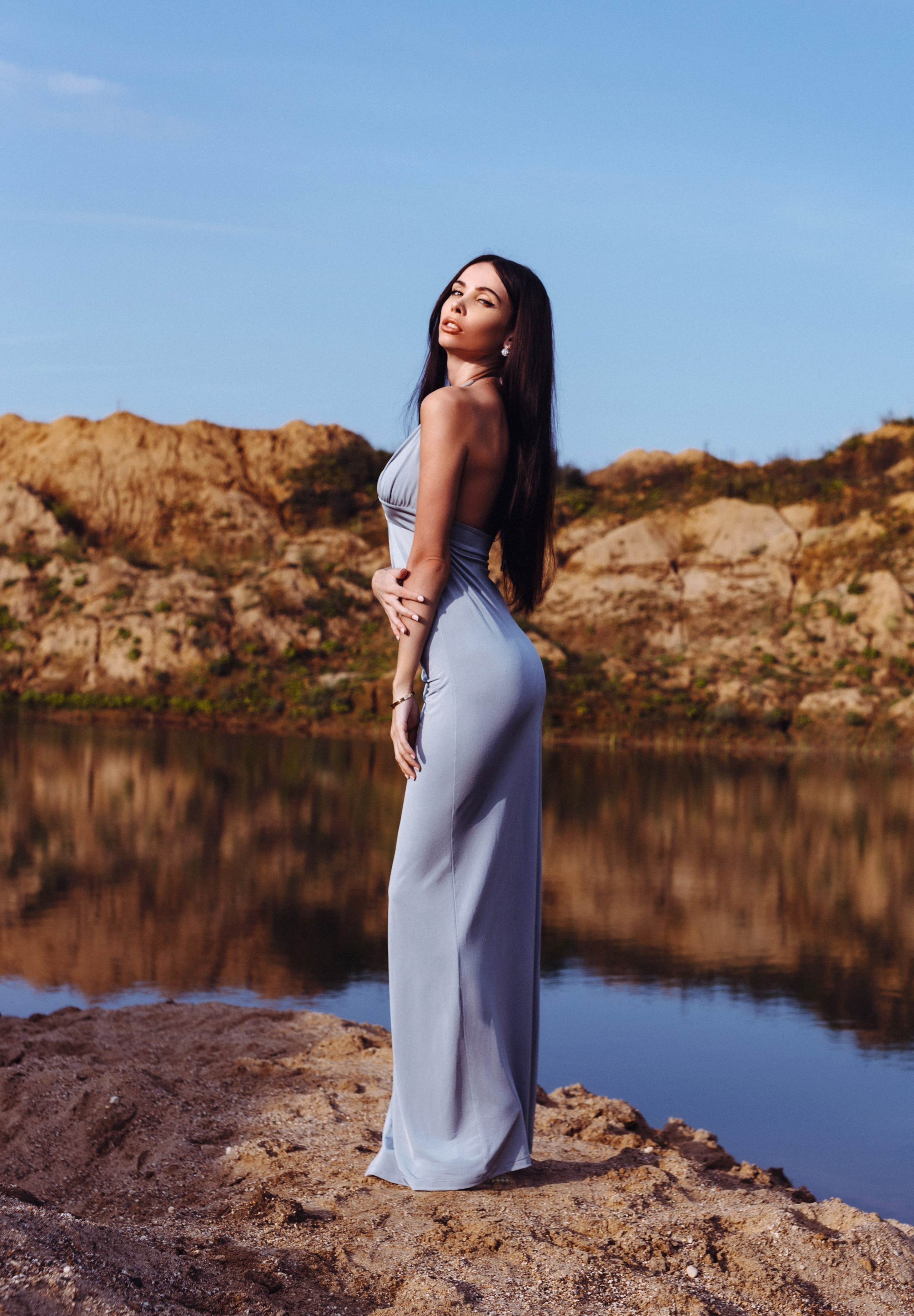 Аня в песках. Портретный и концертный фотограф в Москве Тугарин Александр