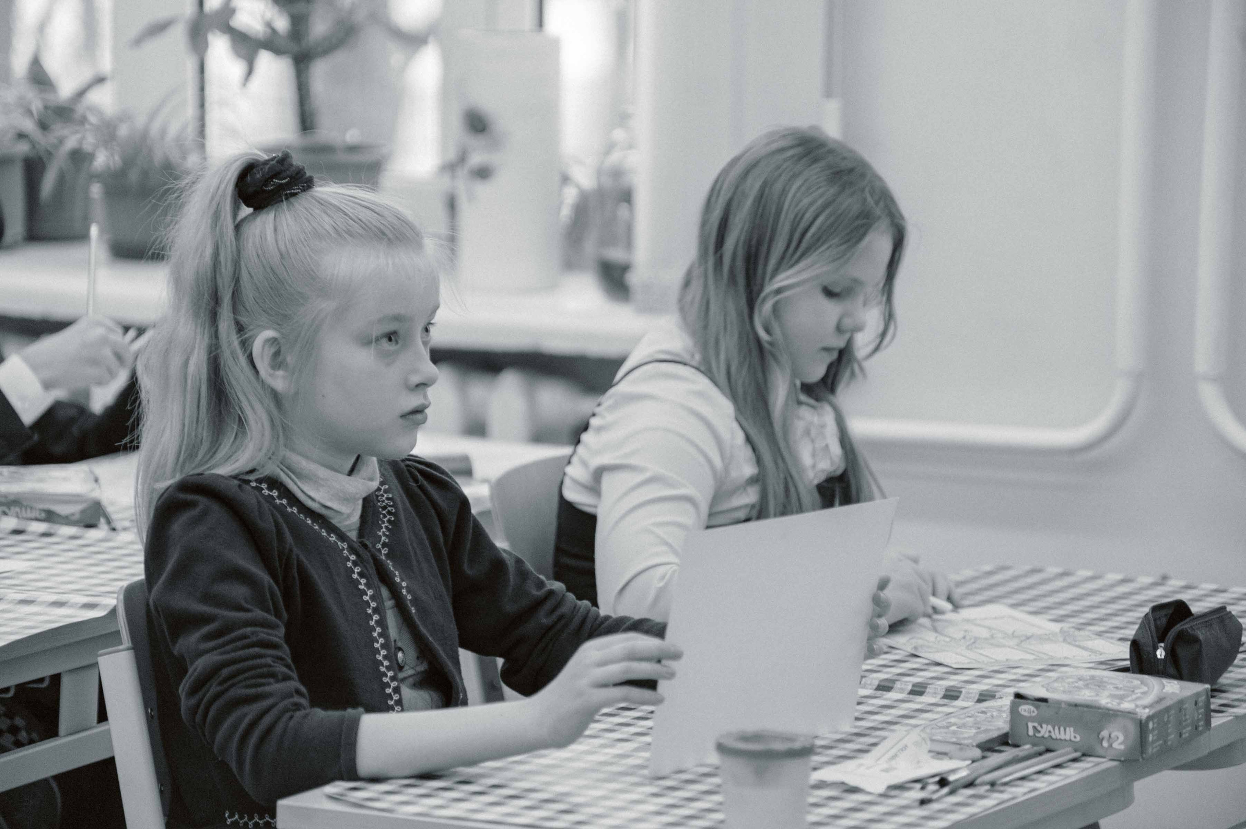 4 класс на уроке, школа 26, Москва, 2013 год. Фотограф и видеограф в Москве и Абу Даби Мария Кулагина