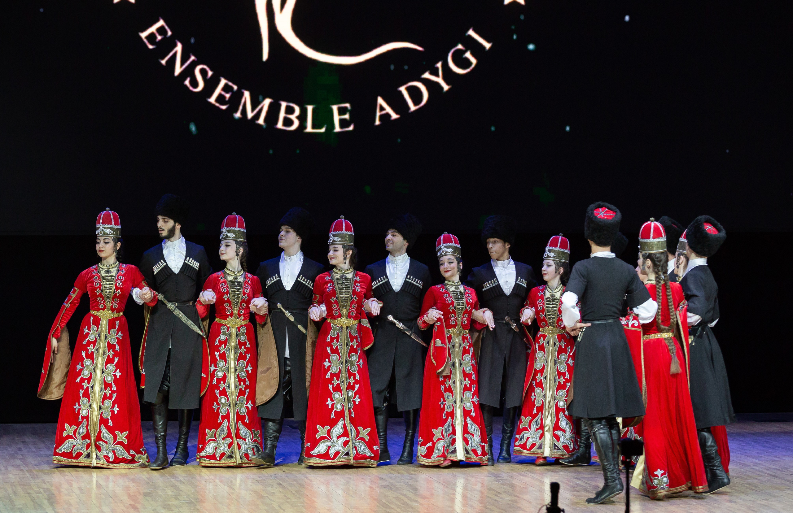 Юбилейный концерт танцевального коллектива «Адыги». Репортажный фотограф в Москве