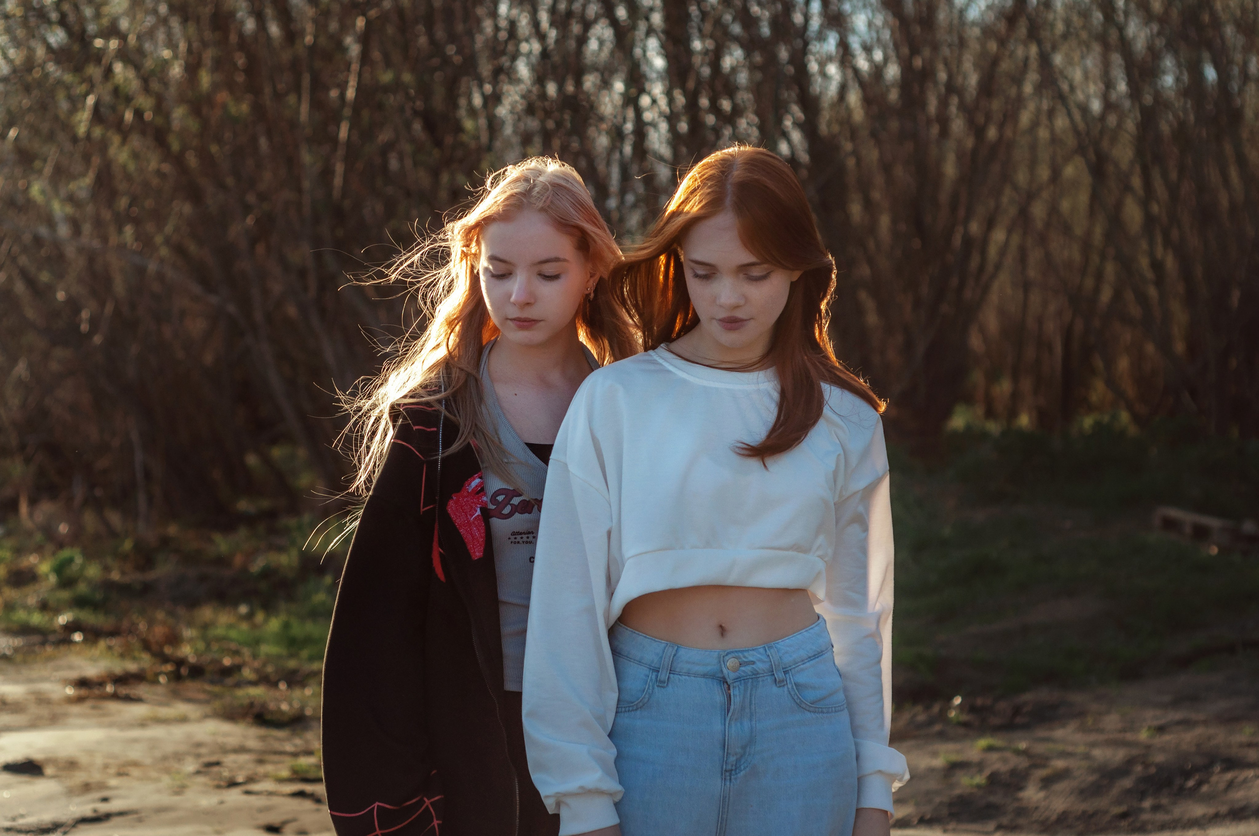 Школьная дружба. Настя и Ника. Детский и семейный фотограф Анна Орманжи, Салехард