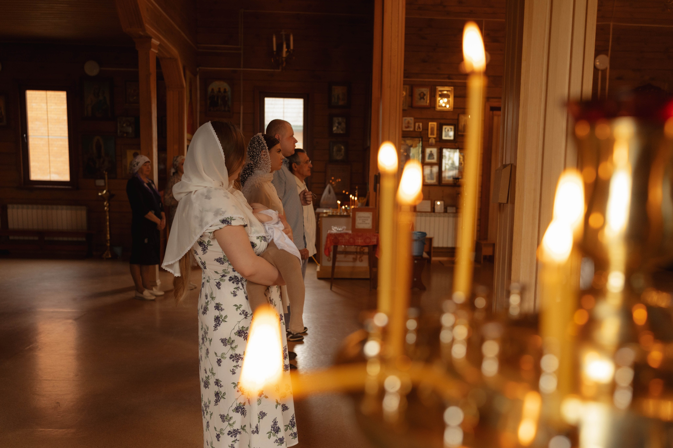 Крещение Любы. Фотограф в Новосибирске Диана Ильиных