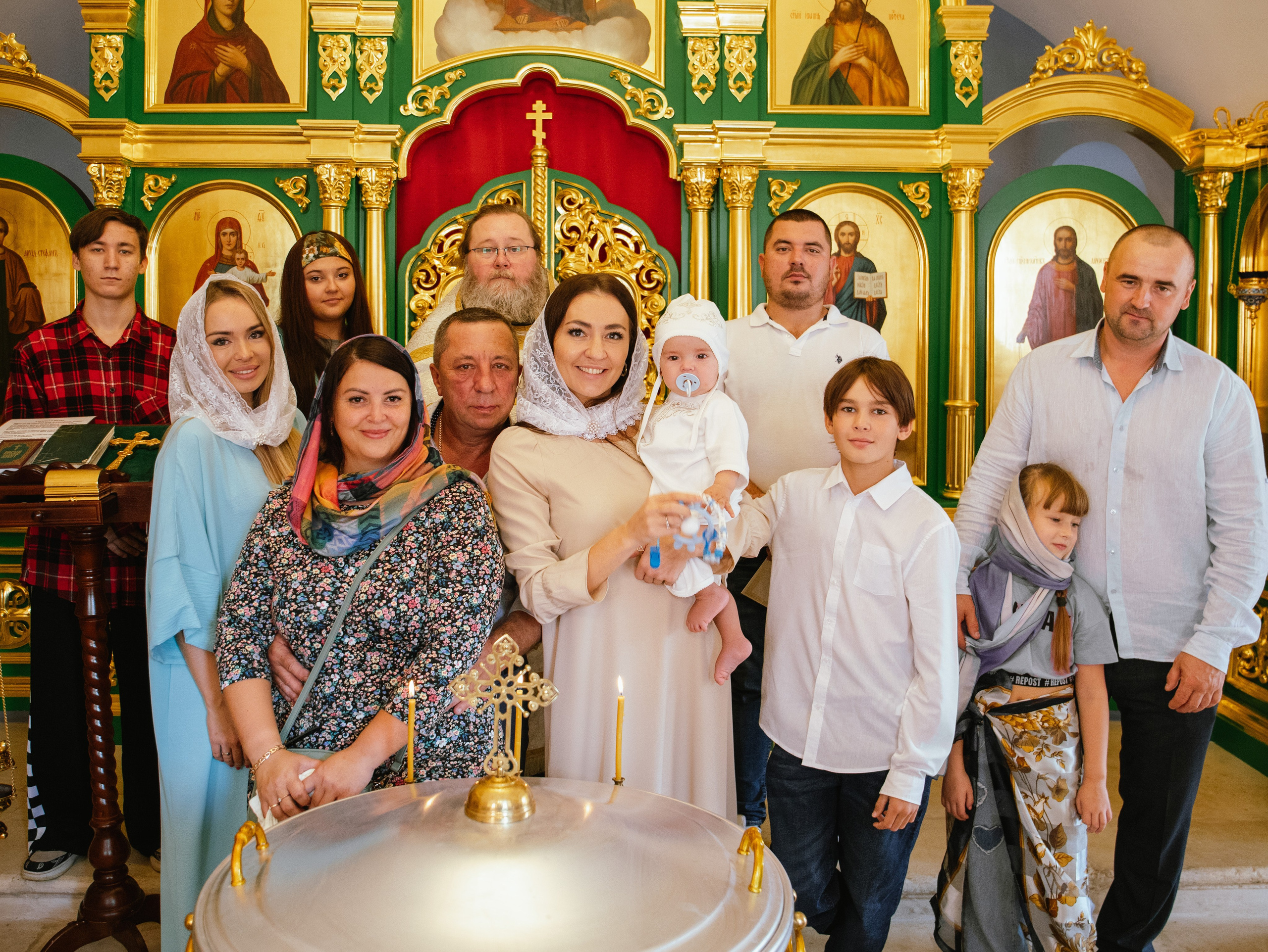 Крещение. Свадебный и семейный фотограф в Москве Мила Широких