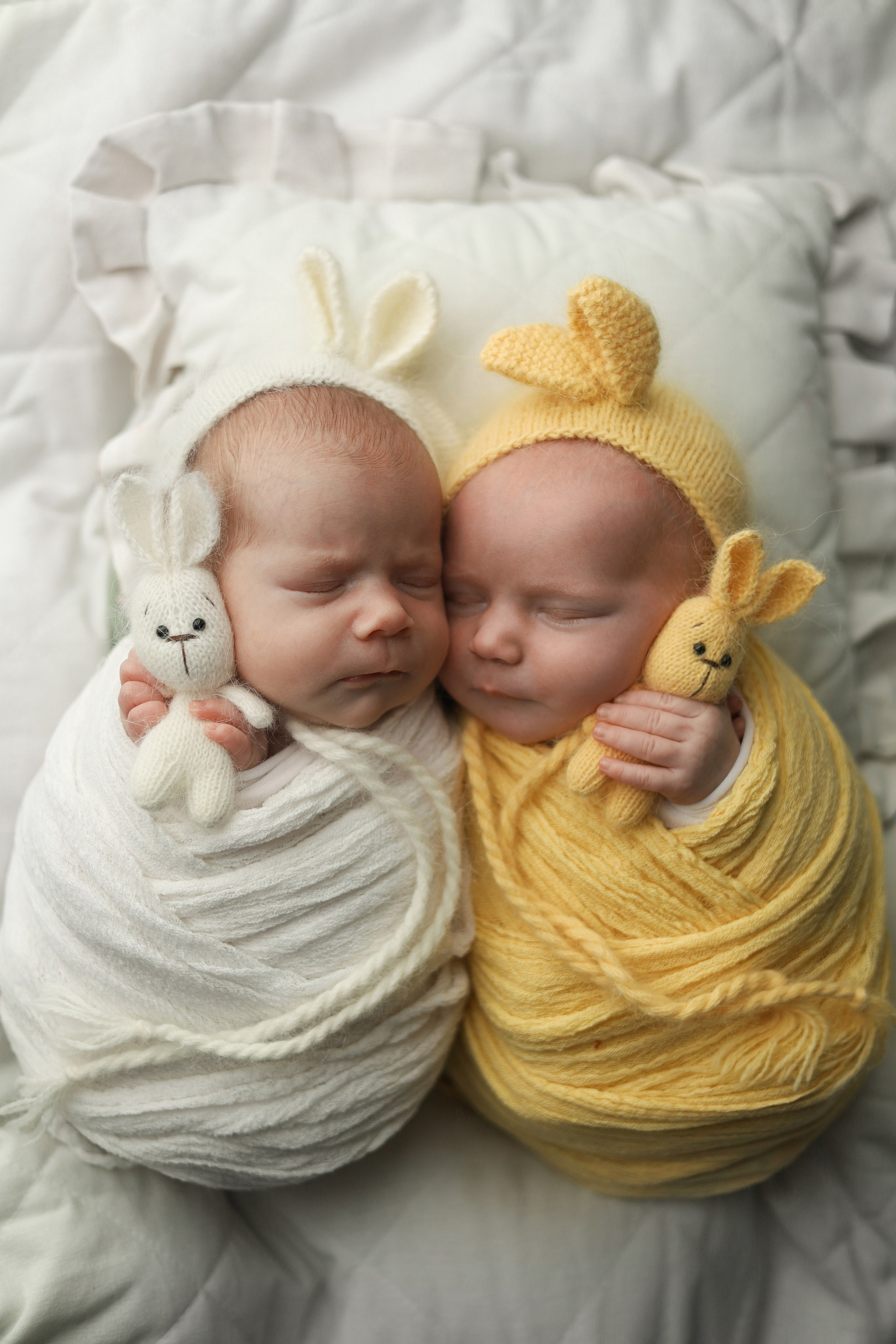 Двойни. Фотограф новорожденных Саратов