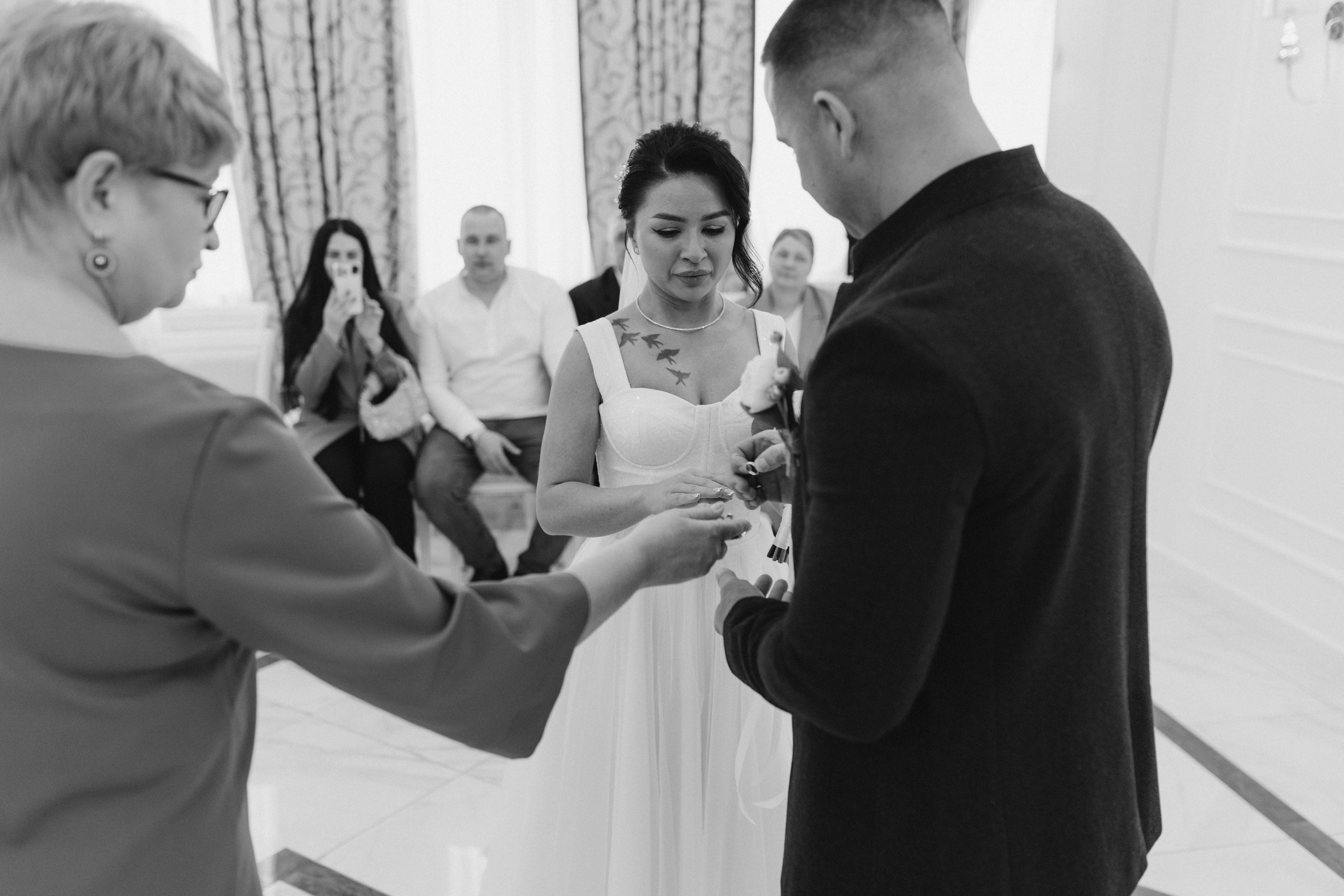 Регистрация брака Анастасии и Олега. Семейный фотограф в Москве и Люберцах Юлия Гуськова