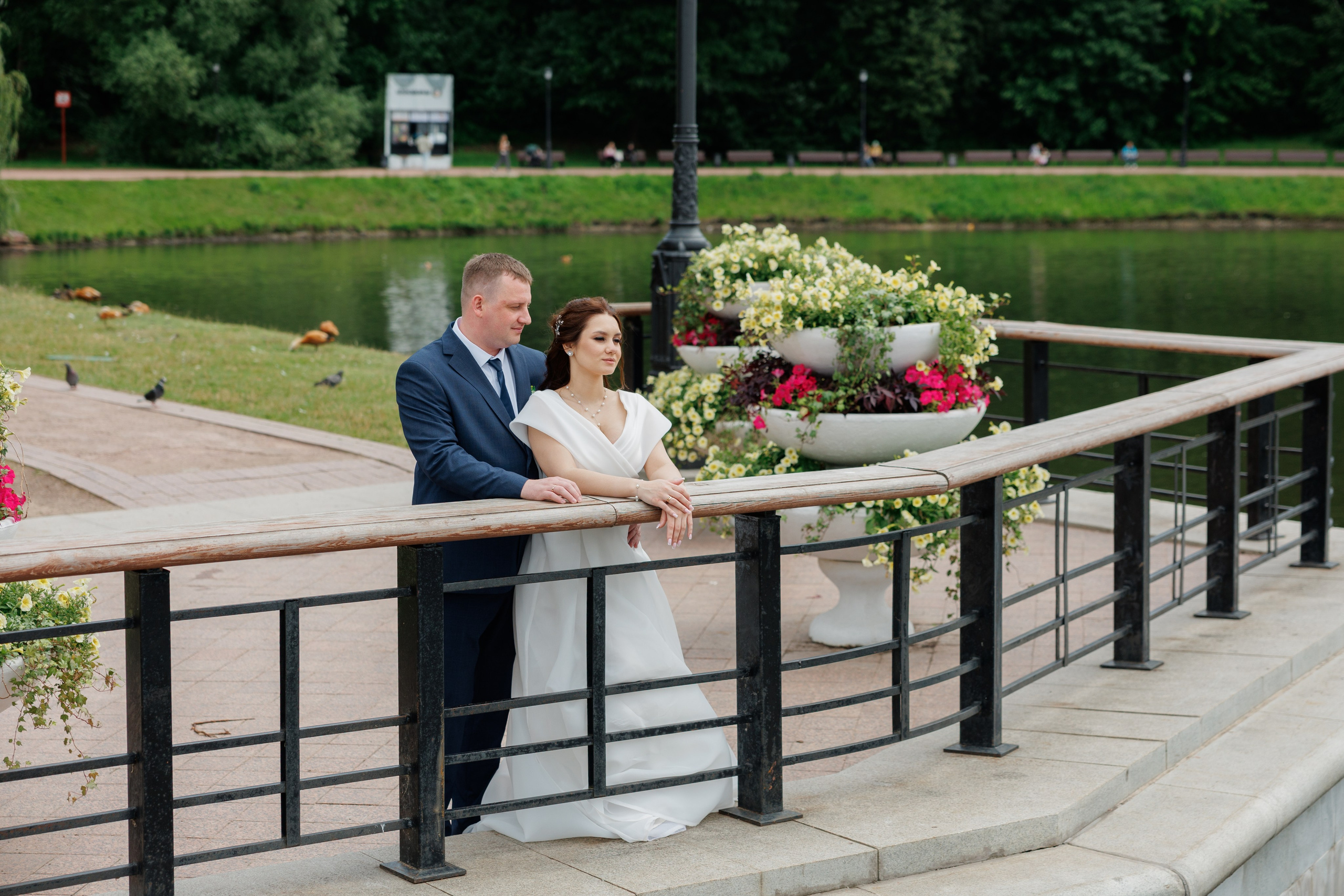 Свадебная фотосессия в Царицыно. Свадебная съёмка в Москве