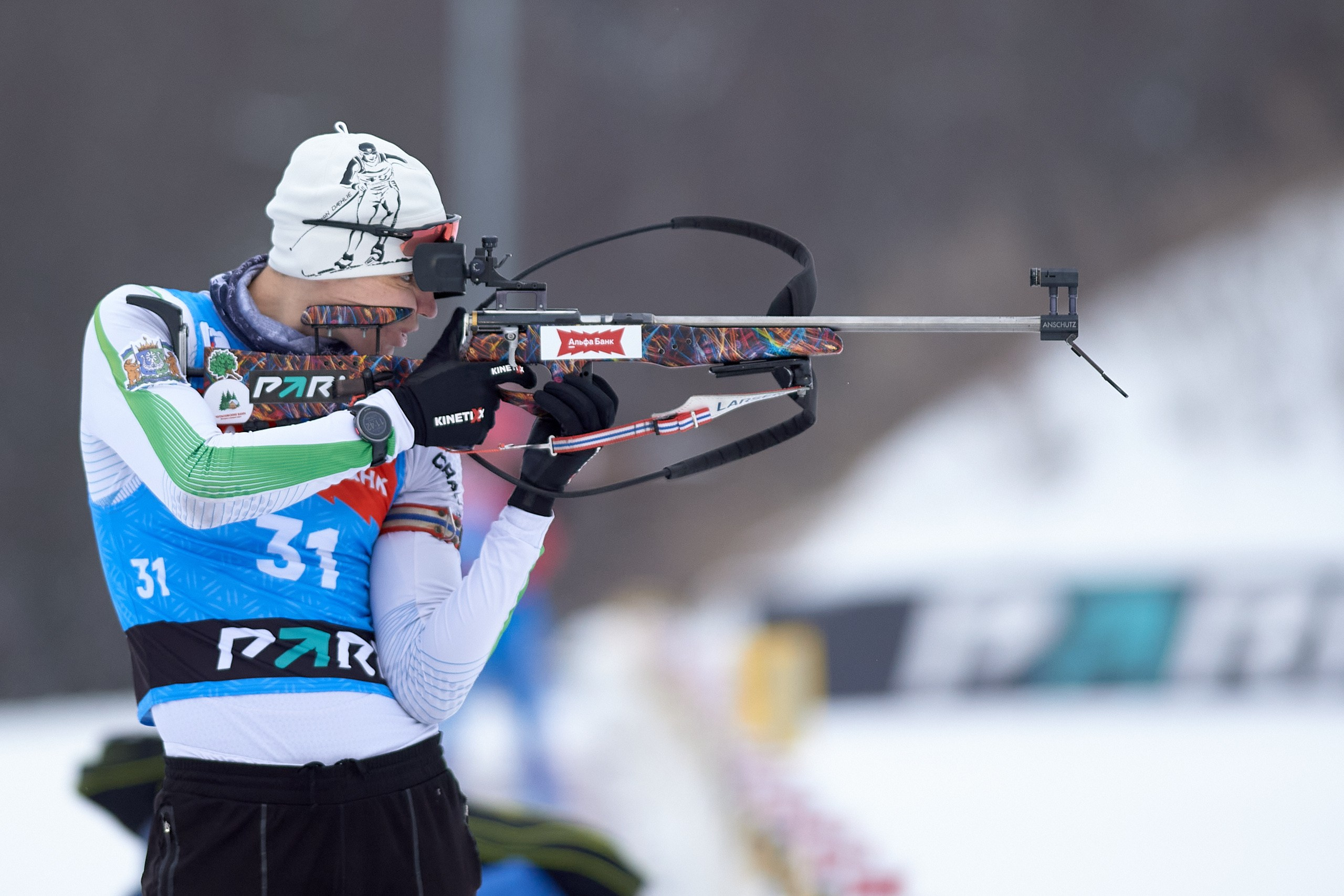 Биатлон. Чемпионат России — 2024/2025, 3-й этап, Ижевск. Ижевская винтовка. Спортивный репортажный фотограф в Ижевске Сергей Мерзляков