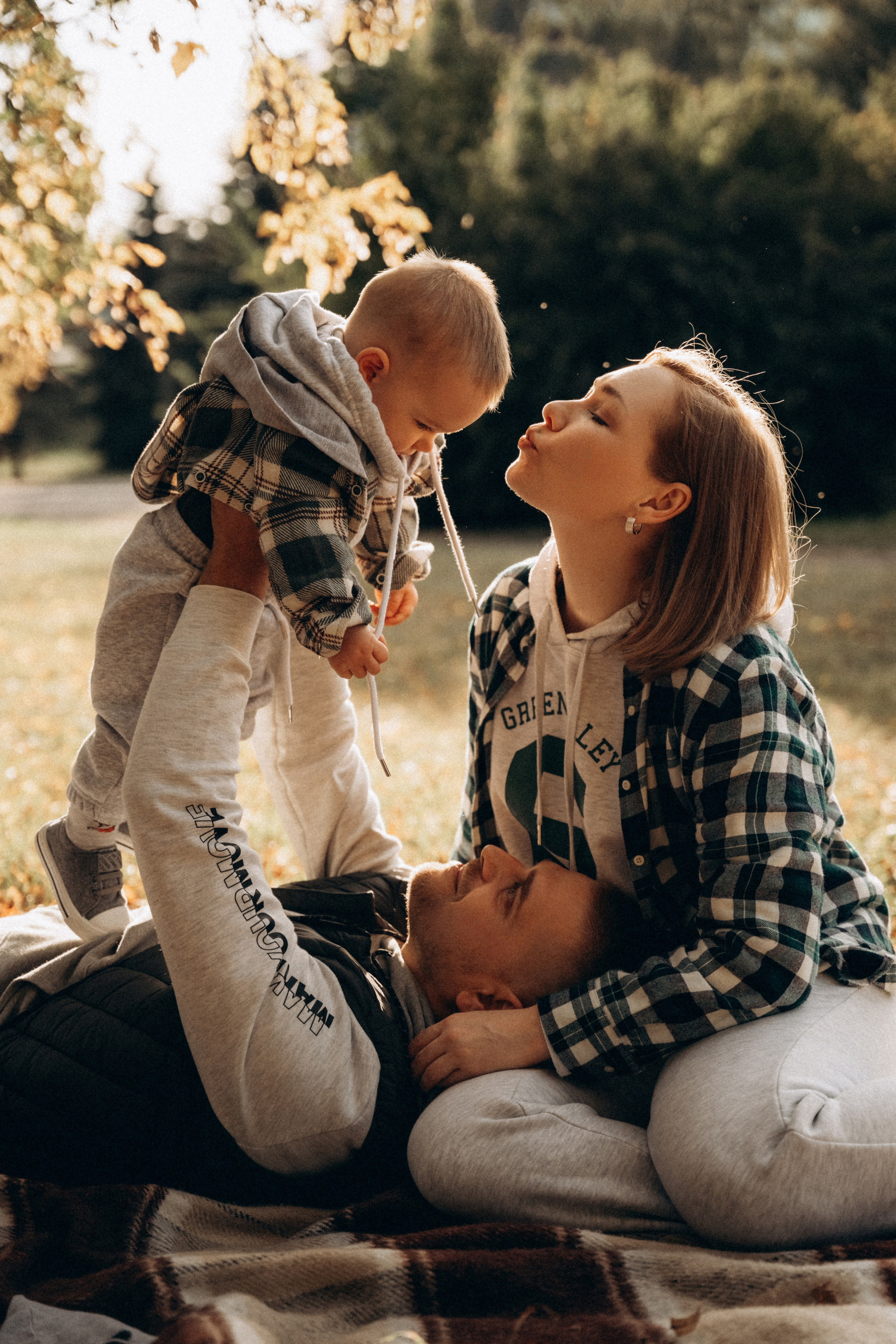 Катя, Денис, Даня. Фотограф Мария Миллс | Минск