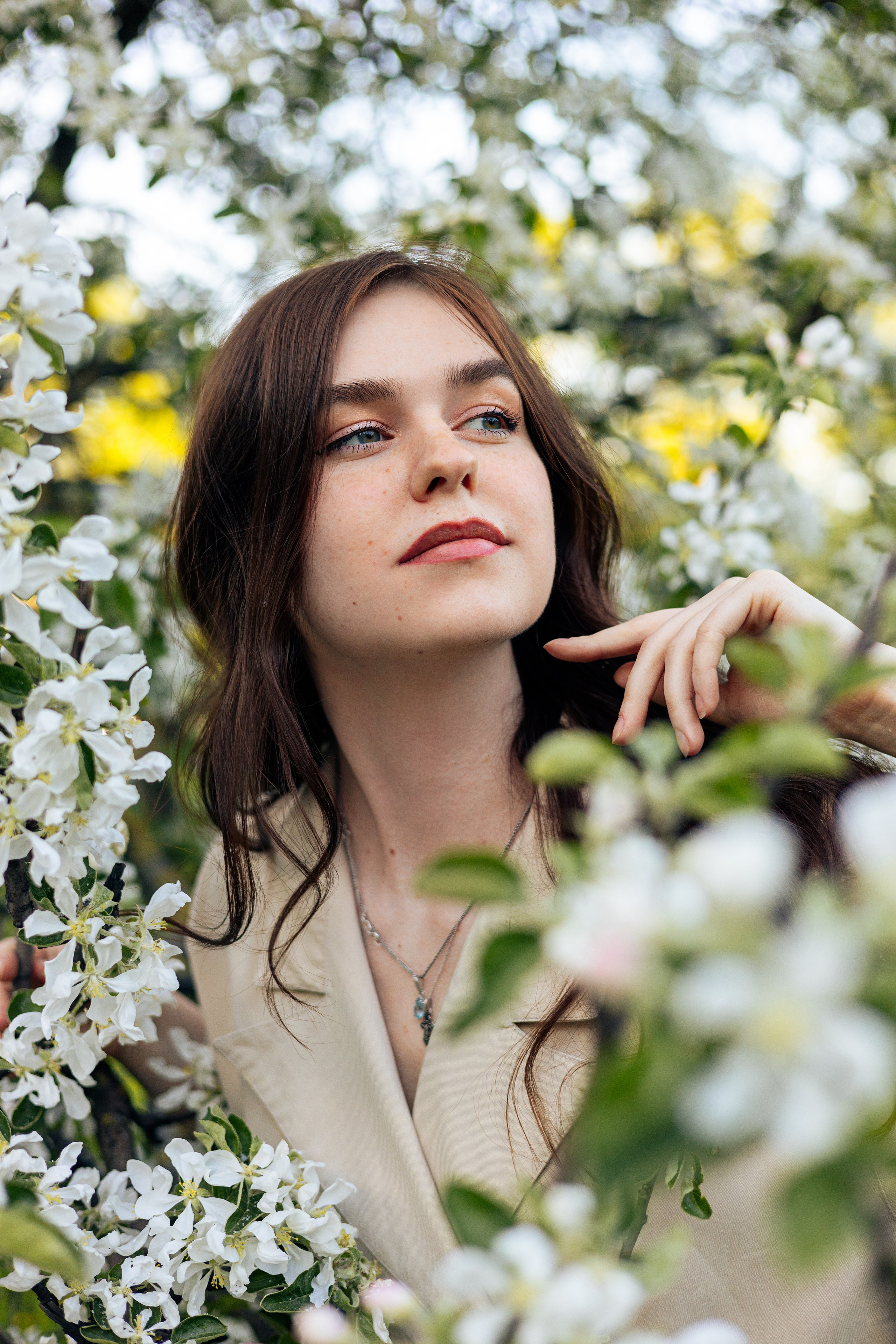 Съемка в цветущих садах. Фотограф в Санкт-Петербурге Вагнер Юлия