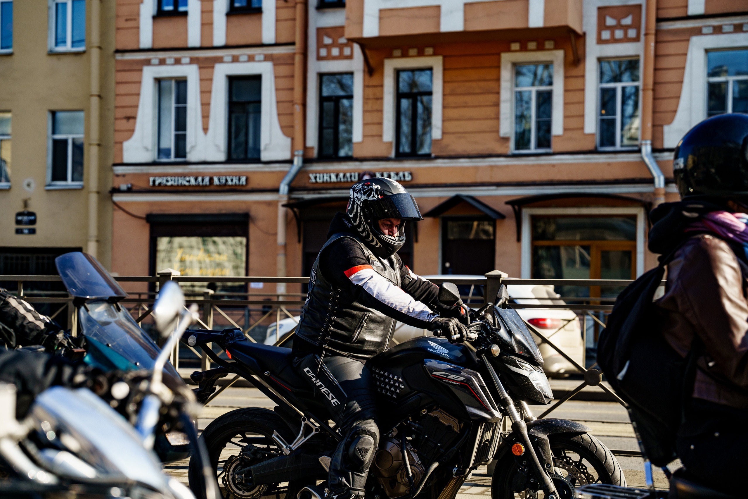 Прохват мотоклуба Norman Riders ч.1. Концертный и репортажный фотограф в Санкт-Петербурге Слава Пахомов