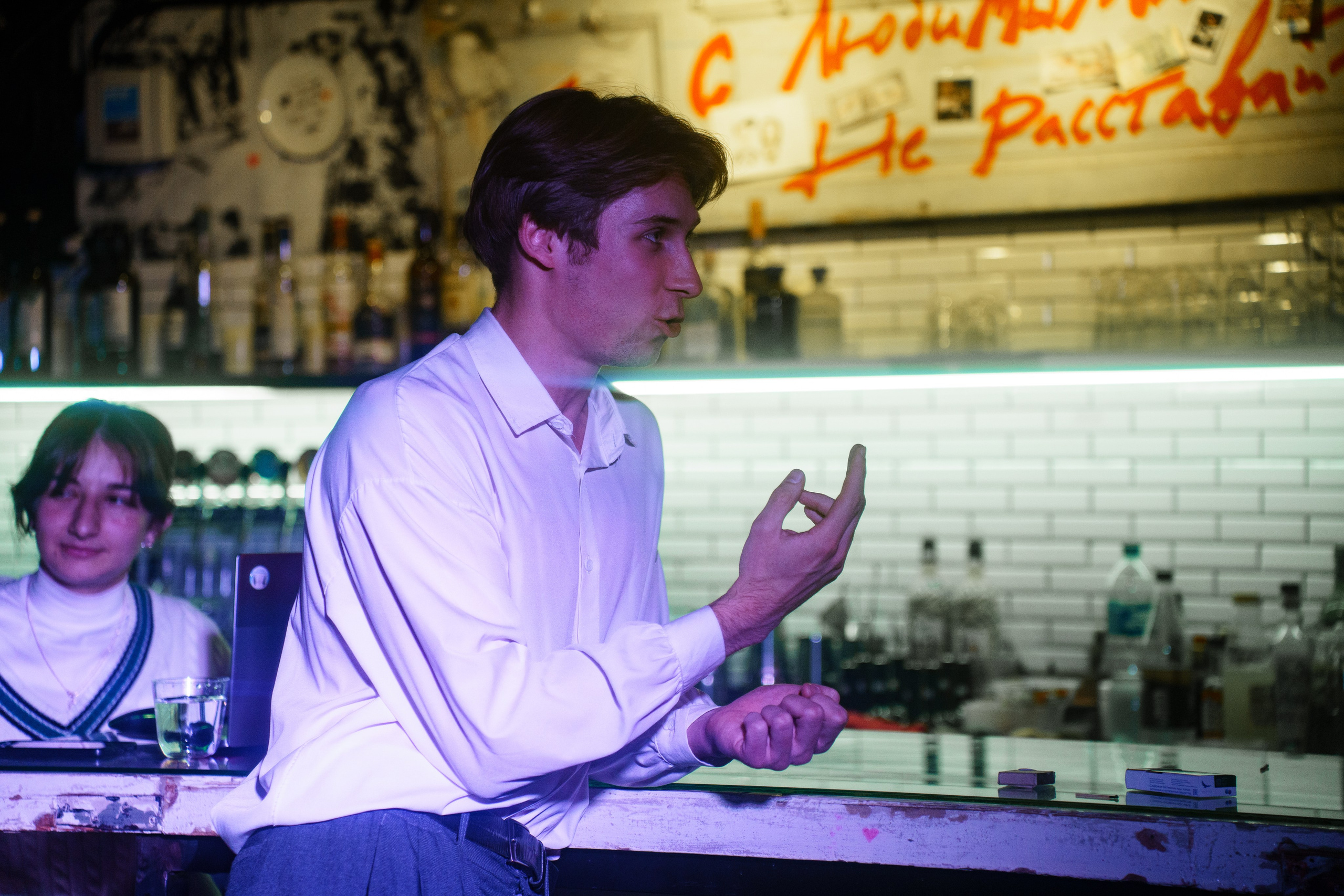 Проект «Поэзия за Углом». Театральная постановка. Бар разбитых сердец. Концертный и репортажный фотограф в Санкт-Петербурге Слава Пахомов