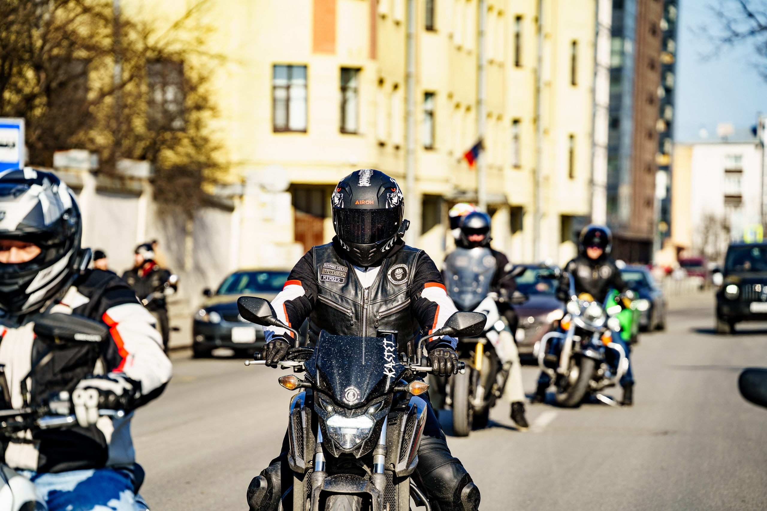 Прохват мотоклуба Norman Riders ч.1. Концертный и репортажный фотограф в Санкт-Петербурге Слава Пахомов