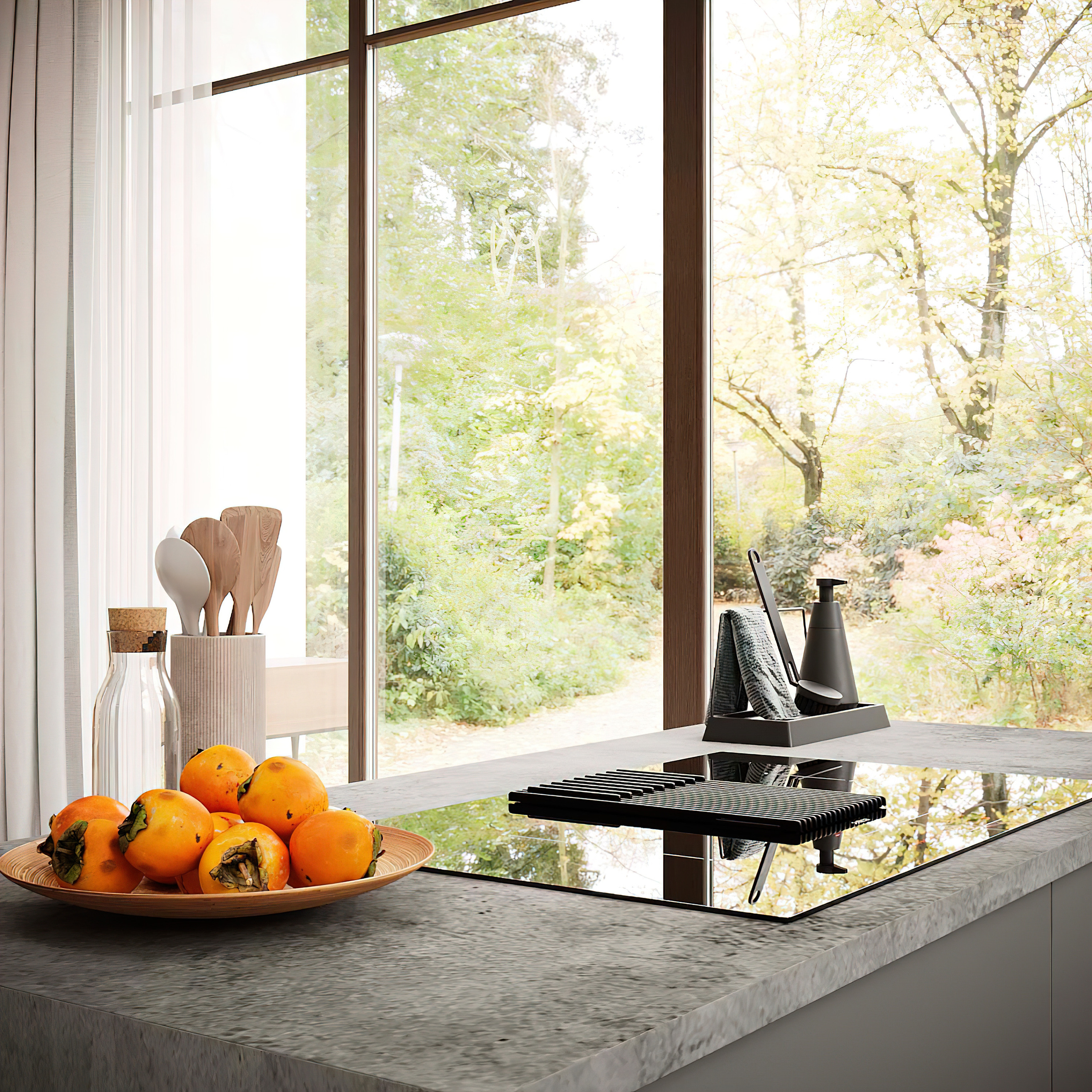 Воздушный и сдержанный интерьер загородного дома. Батракова Наталья дизайнер интерьеров Санкт-Петербург Москва Архангель