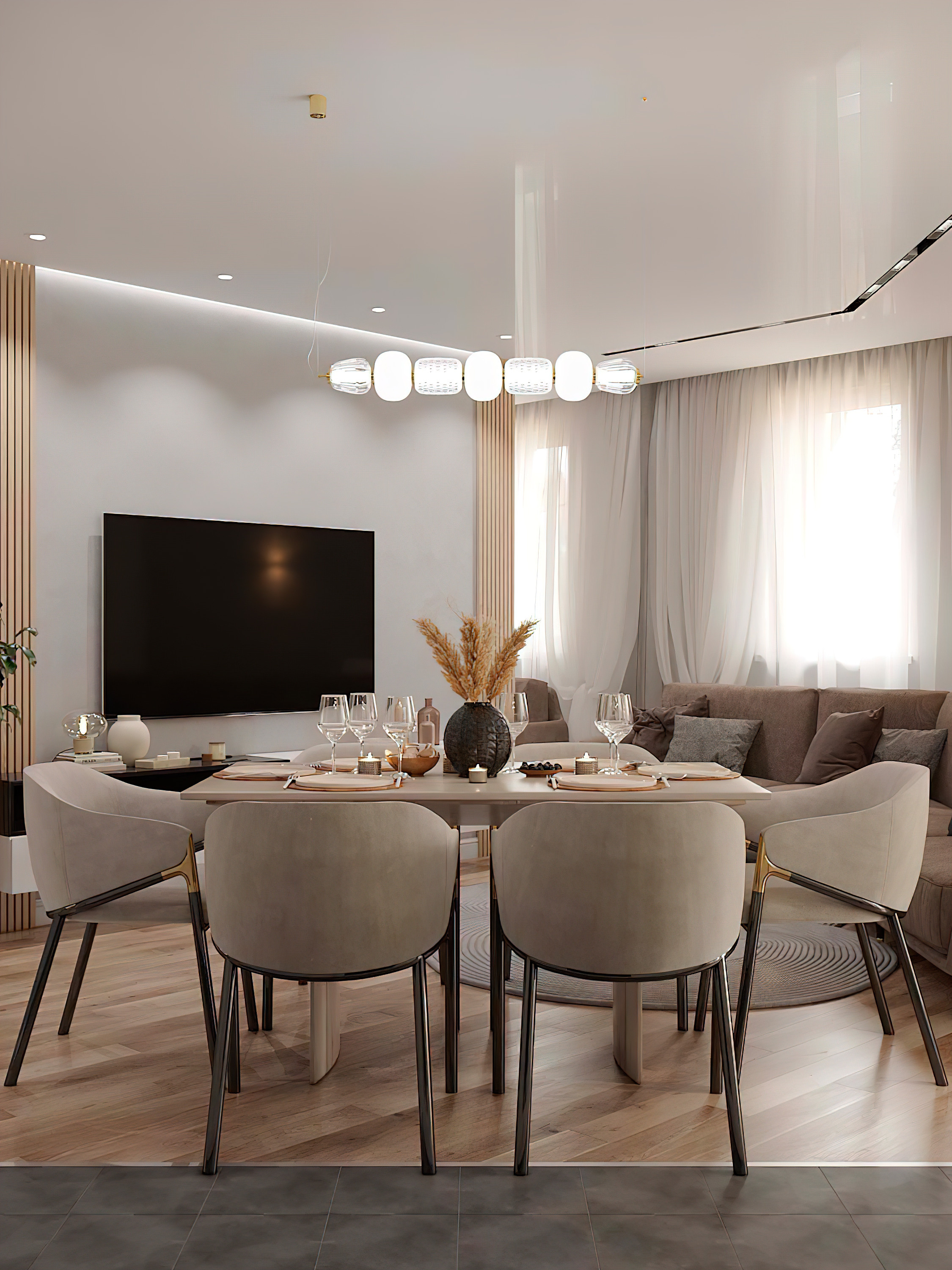 Квартира 100 м² «Нескучный серый и розовый фламинго». Батракова Наталья дизайнер интерьеров Санкт-Петербург Москва Архангель