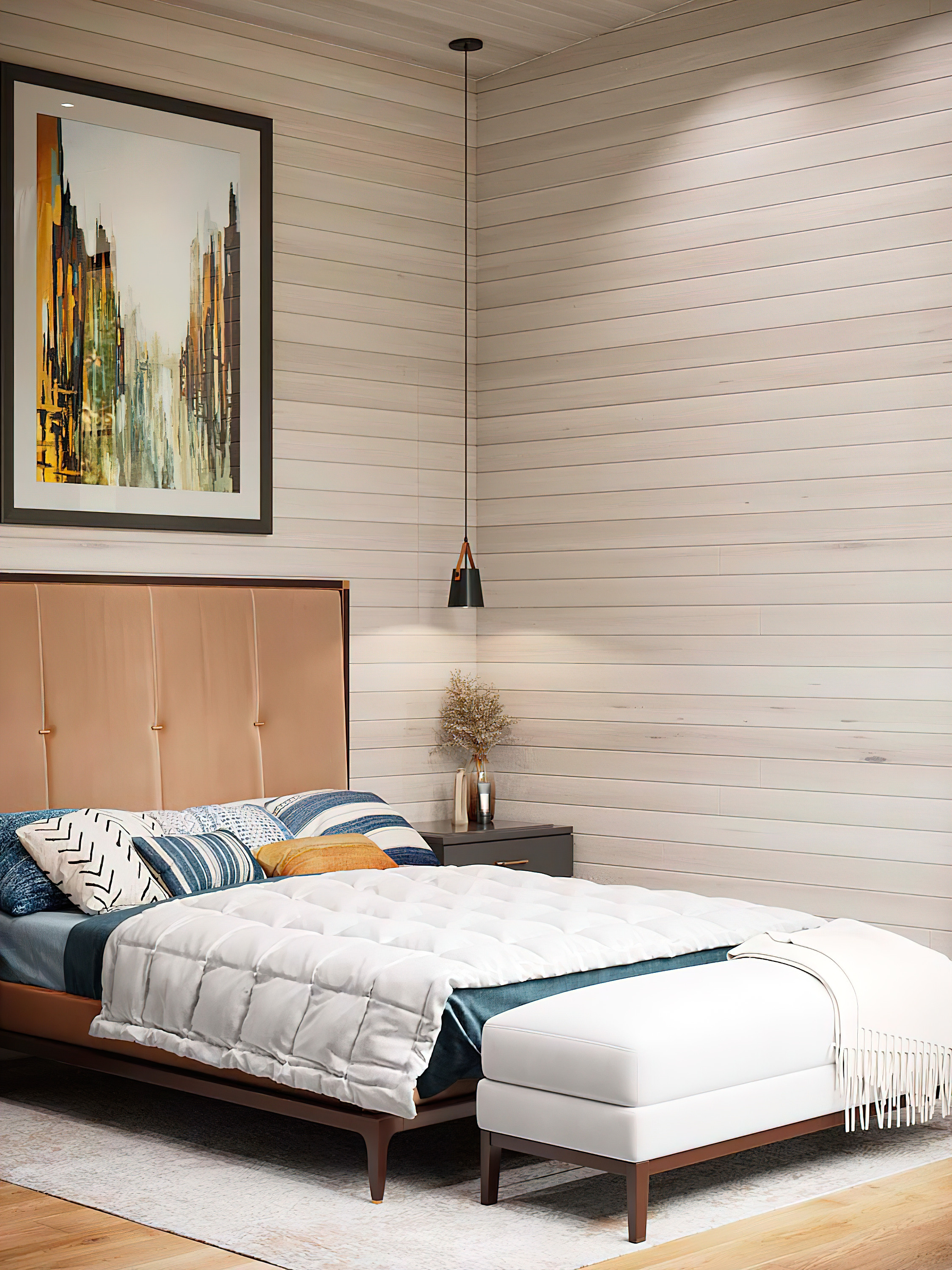 Воздушный и сдержанный интерьер загородного дома. Батракова Наталья дизайнер интерьеров Санкт-Петербург Москва Архангель