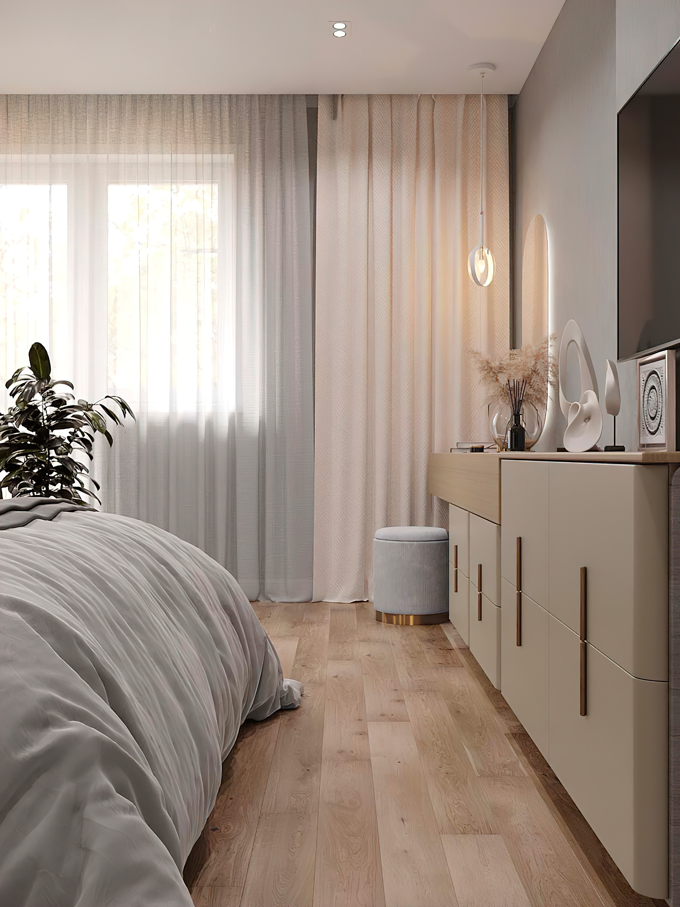 Квартира 100 м² «Нескучный серый и розовый фламинго». Батракова Наталья дизайнер интерьеров Санкт-Петербург Москва Архангель