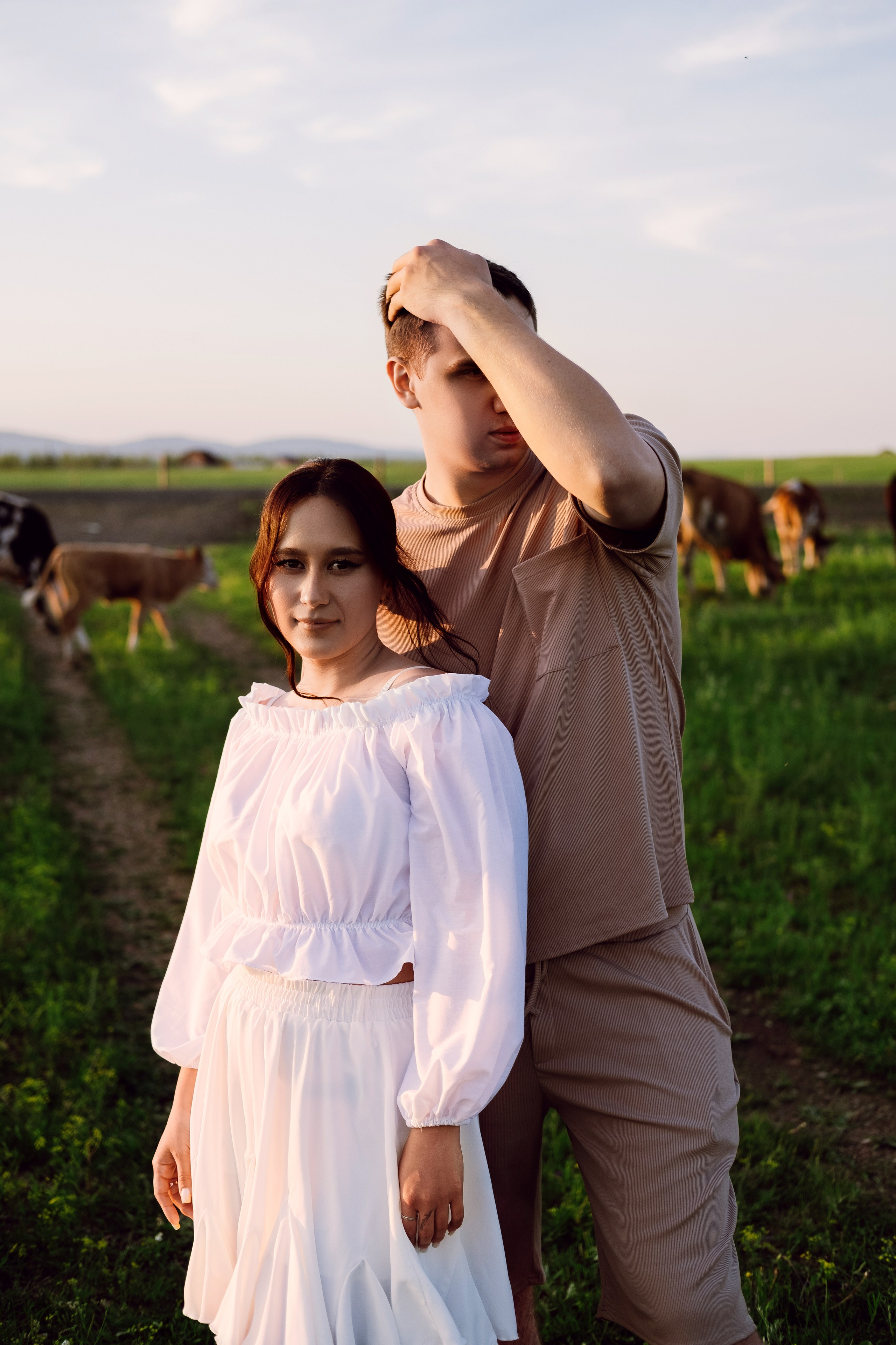 Полина и Илья | Закат в Забайкалье. Портретный и семейный фотограф в СПб Марья Туранова
