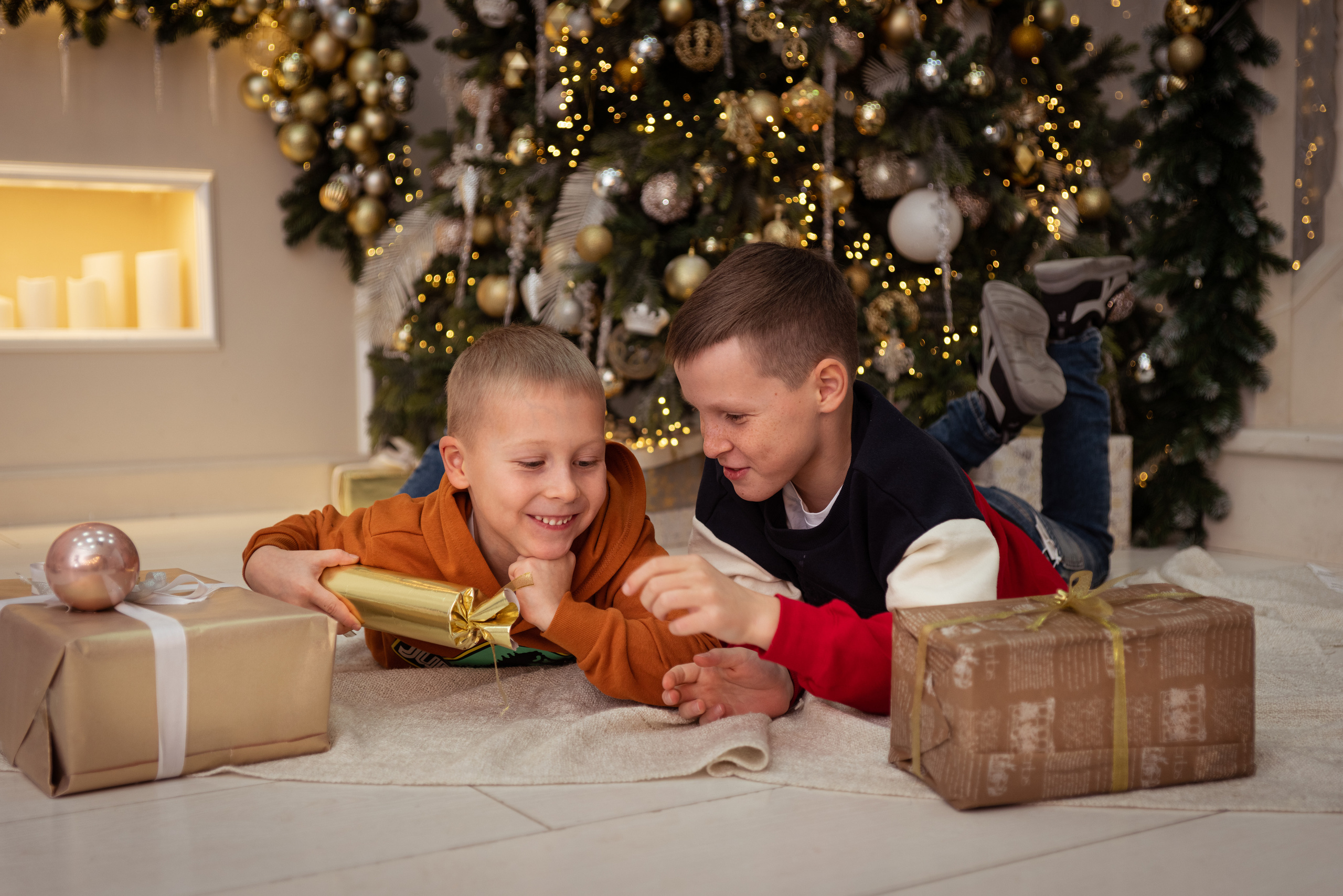 Новый год. Семейный и детский фотограф в Москве Евгения Миронова