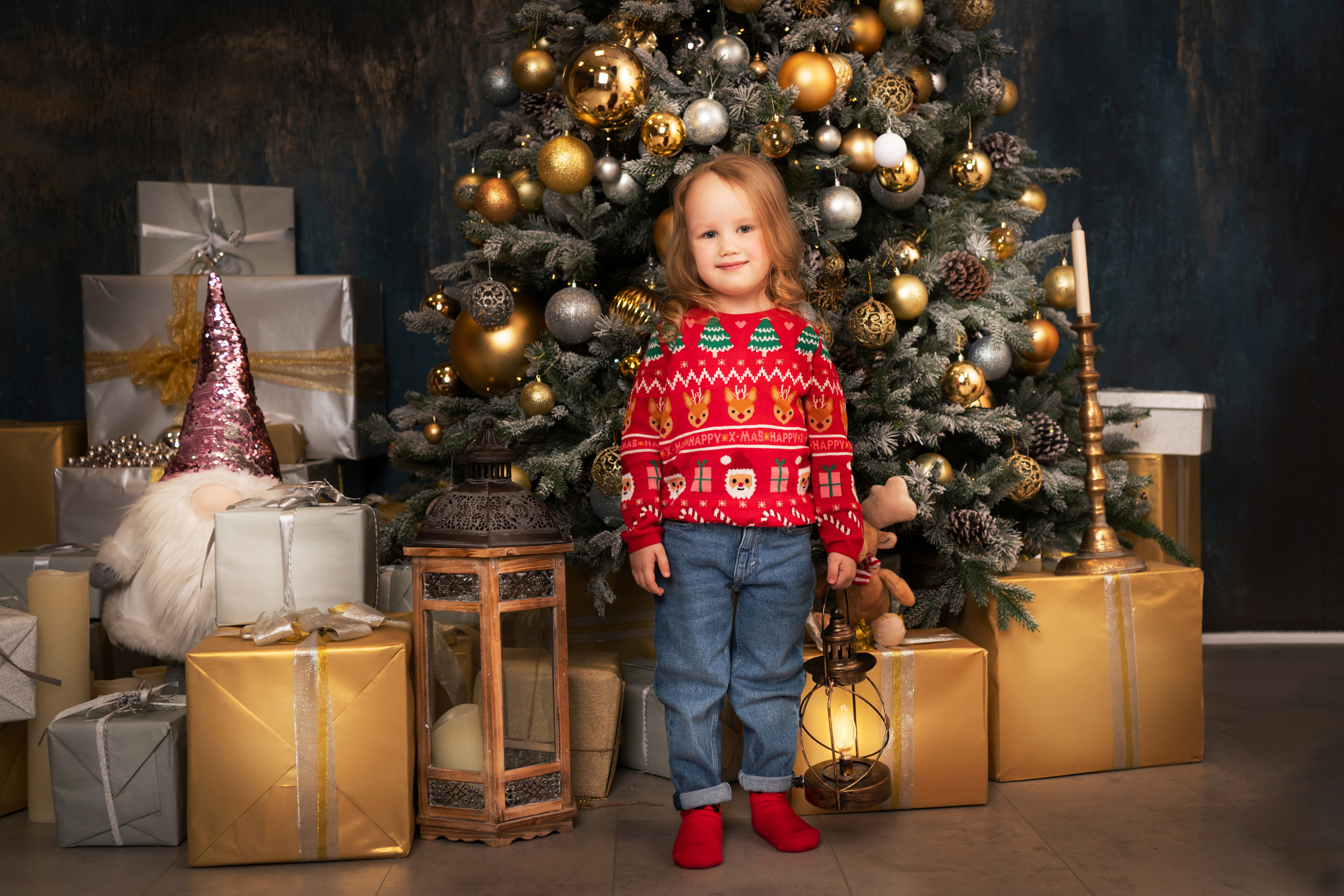 Новый год. Семейный и детский фотограф в Москве Евгения Миронова