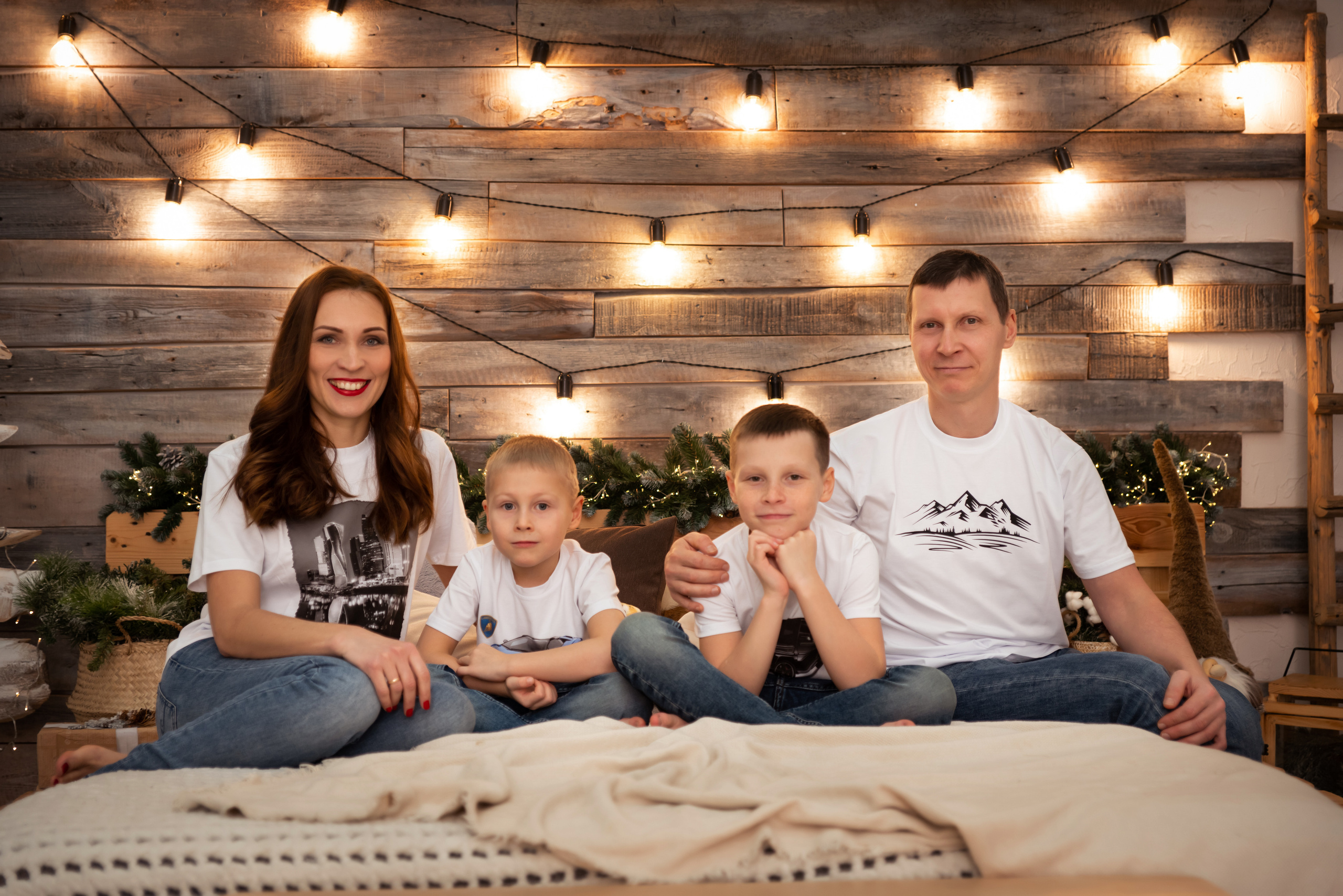 Новый год. Семейный и детский фотограф в Москве Евгения Миронова