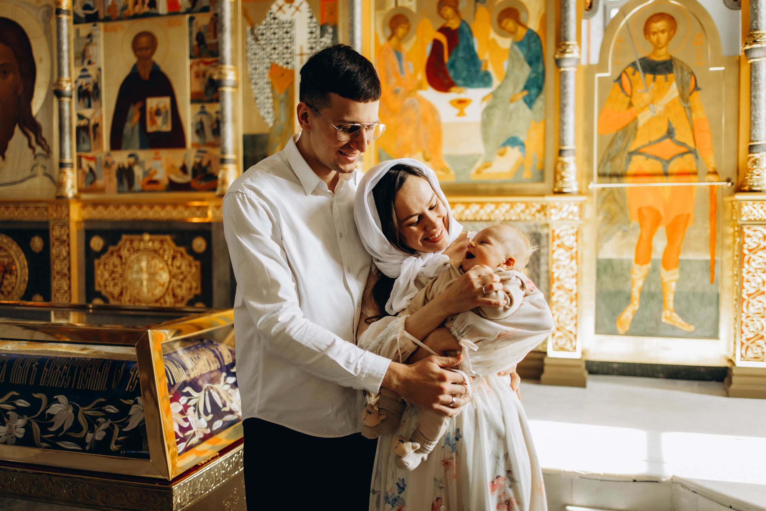 Таинство Крещения. Семейный и детский фотограф в Москве Антонина Смирнова