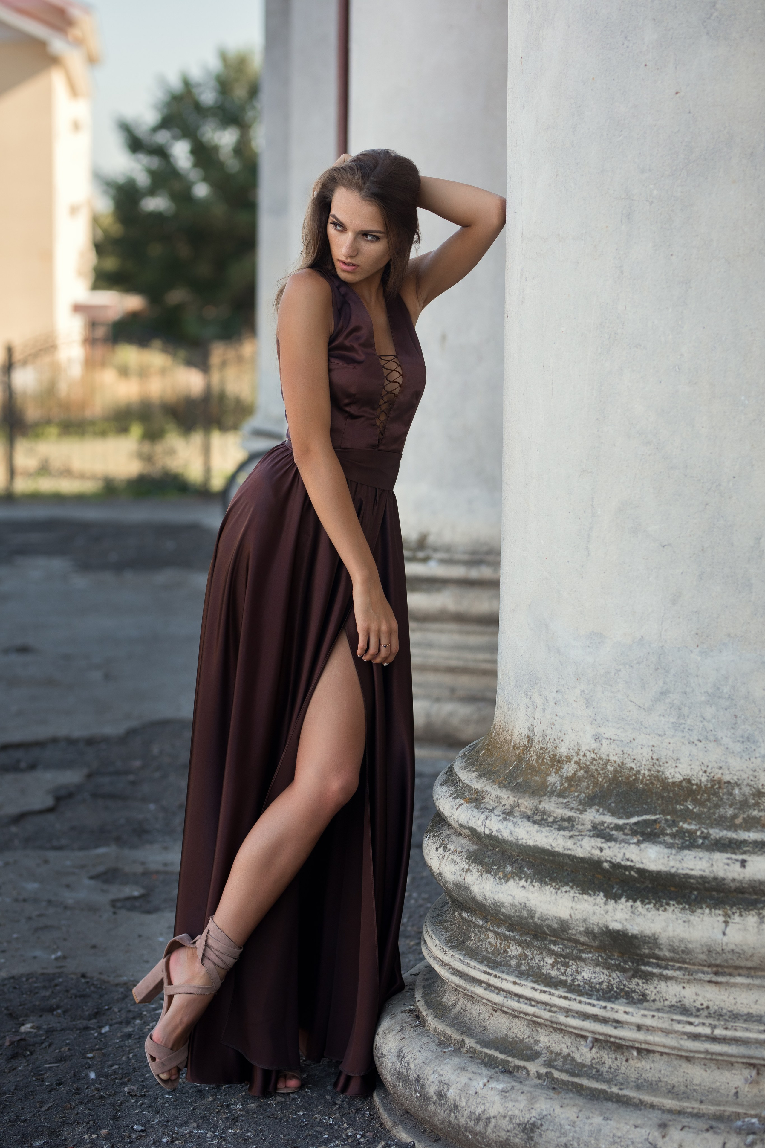 Фотосет у дома культуры в с. Стрелица и в Белом Колодце с Маргаритой для «себя»