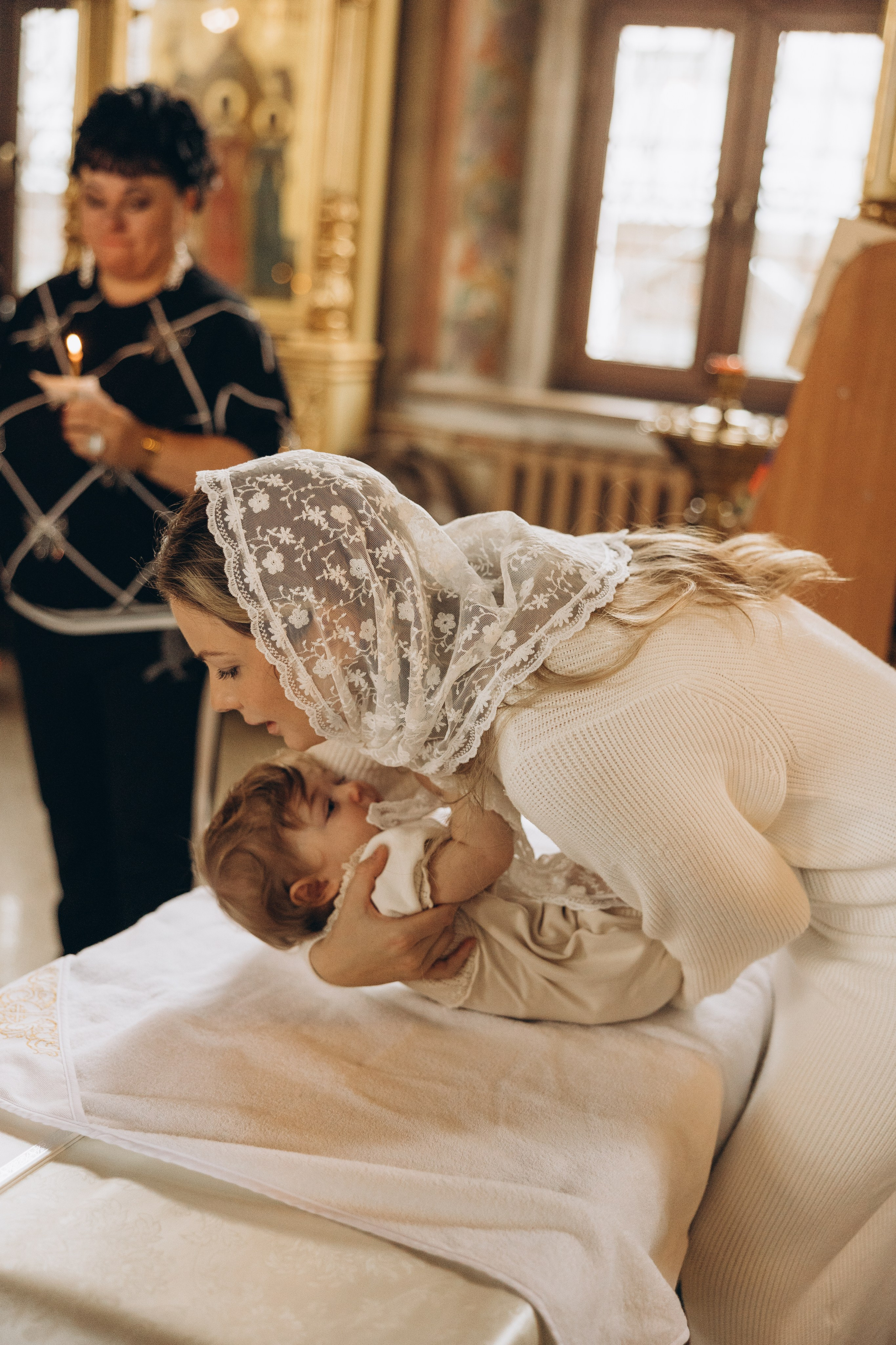 Крещение Дианы. Семейный фотограф в Москве Виктория Ястребинская
