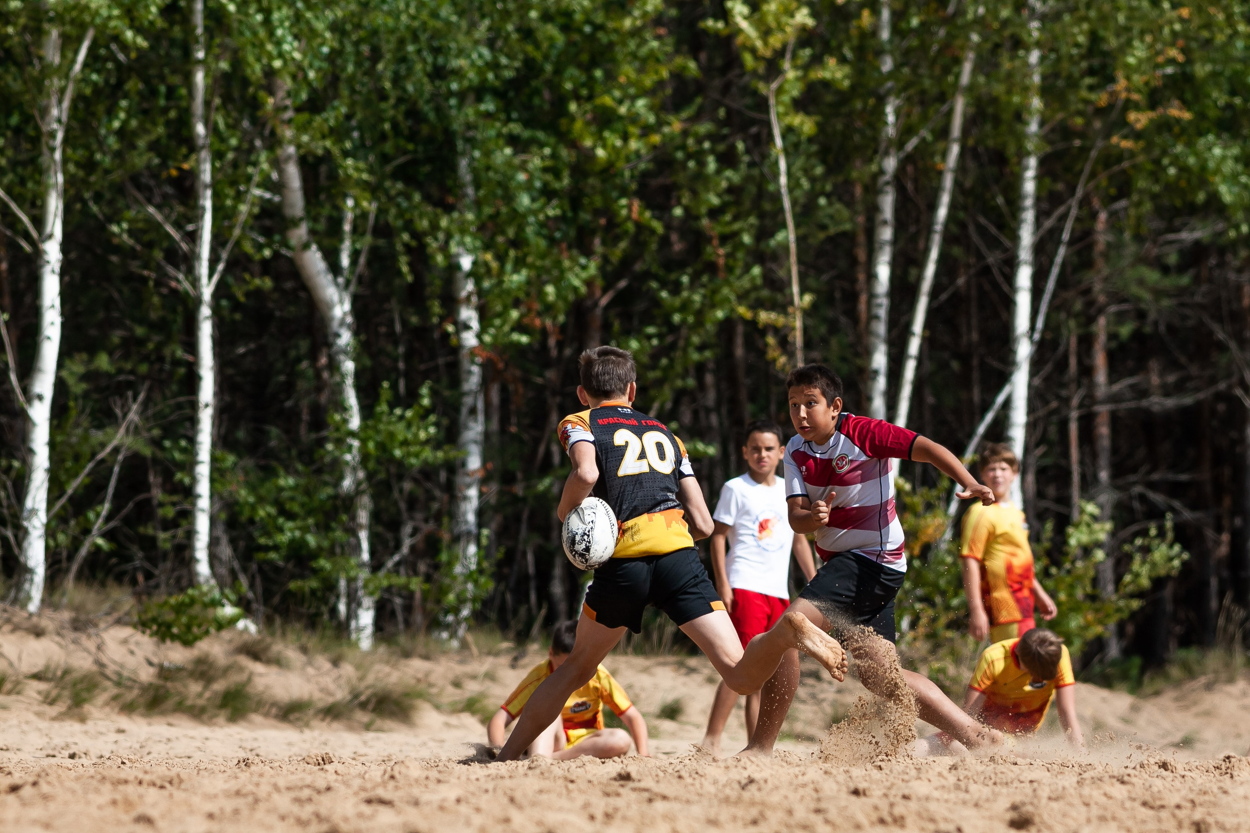 «Кубок «Молота» по пляжному Регби. Фотография