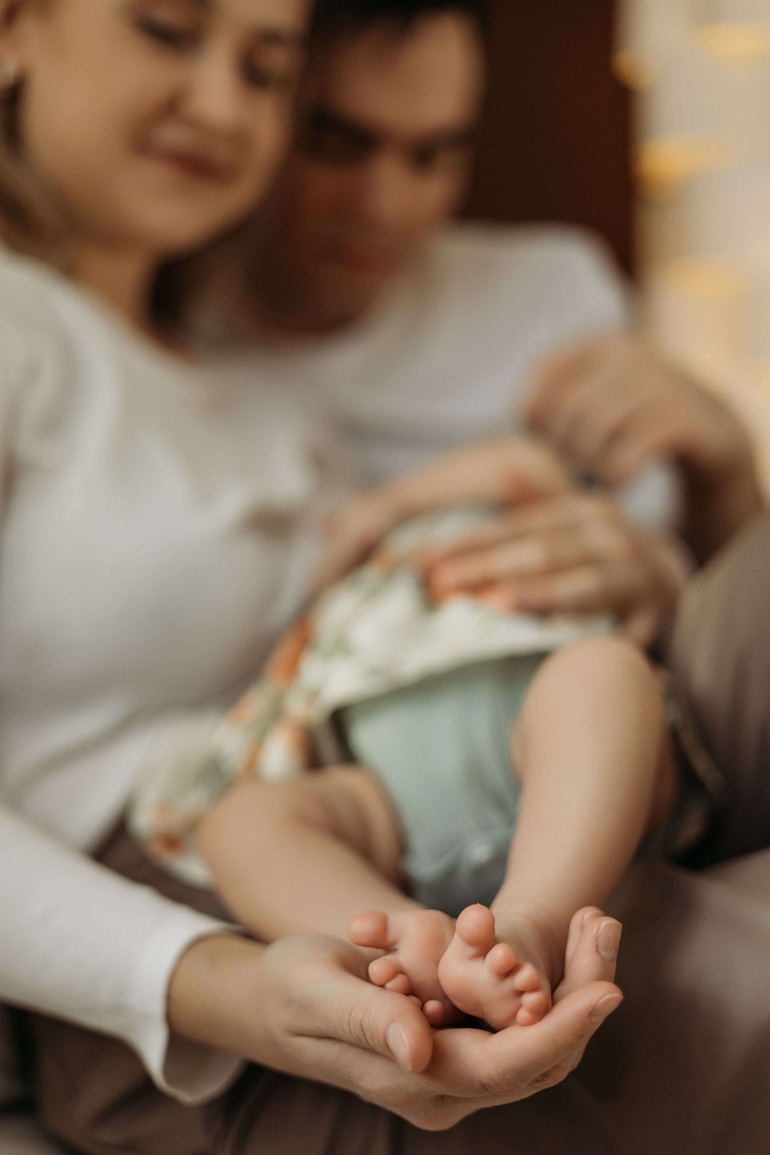 Семейная с малышкой. Самый теплый фотограф в Краснодаре Рябоконь Ксения
