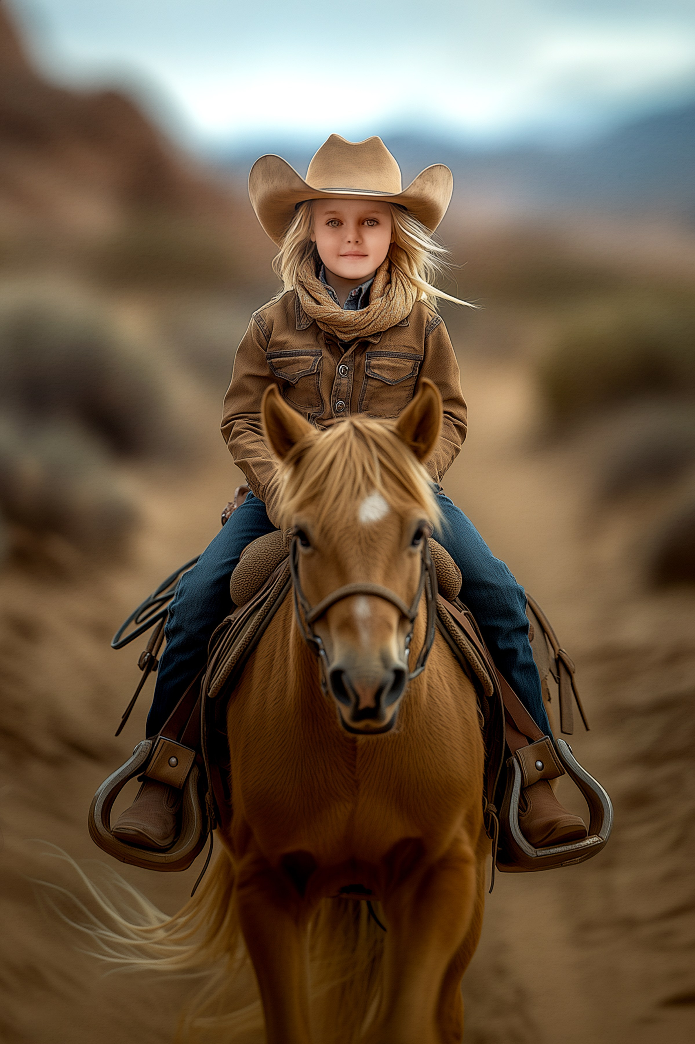 Ковбой на лошади. Выпускные альбомы в Ставрополе