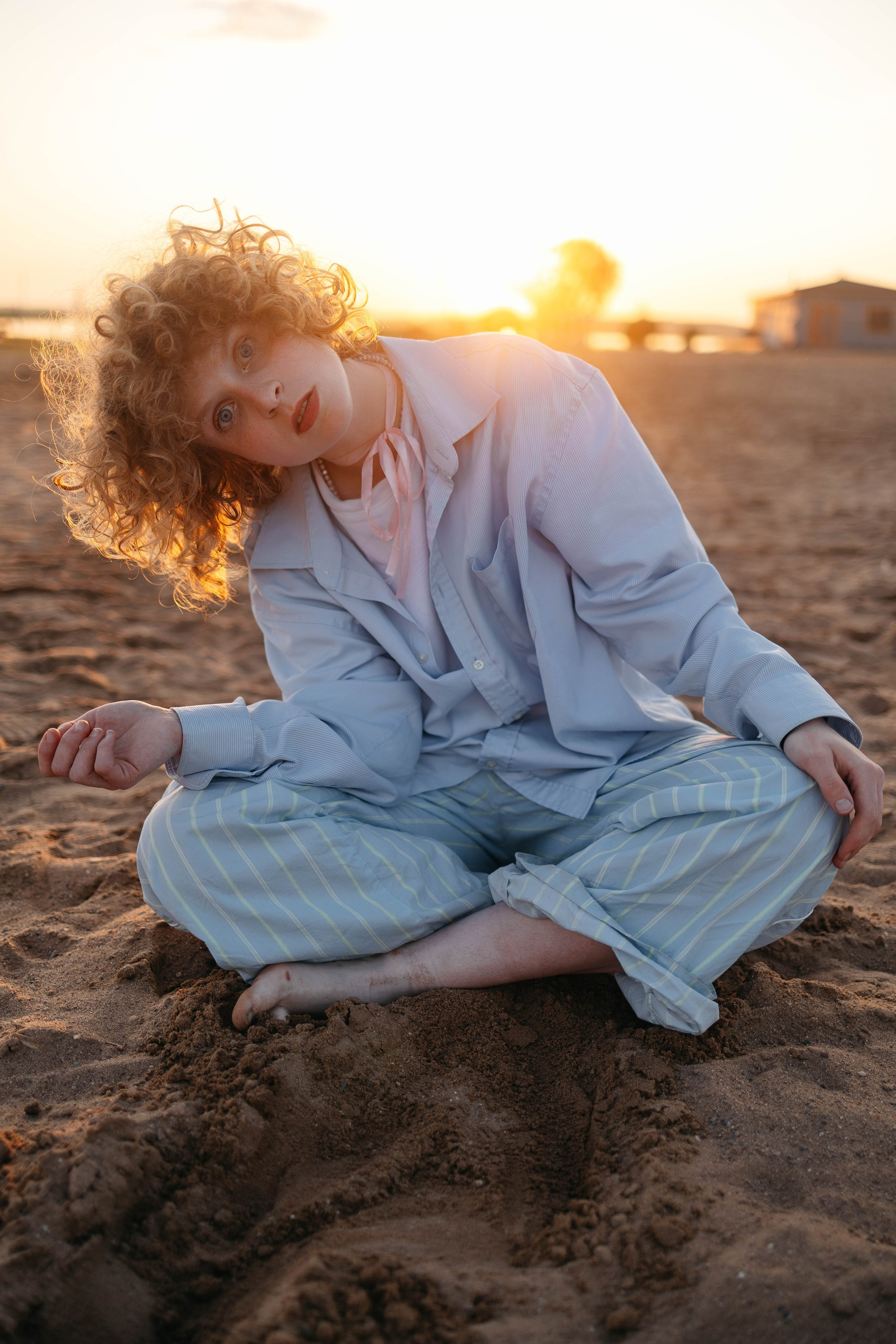 Лиза в Завидово. Закат. Фотограф в Твери Лагодная Яна