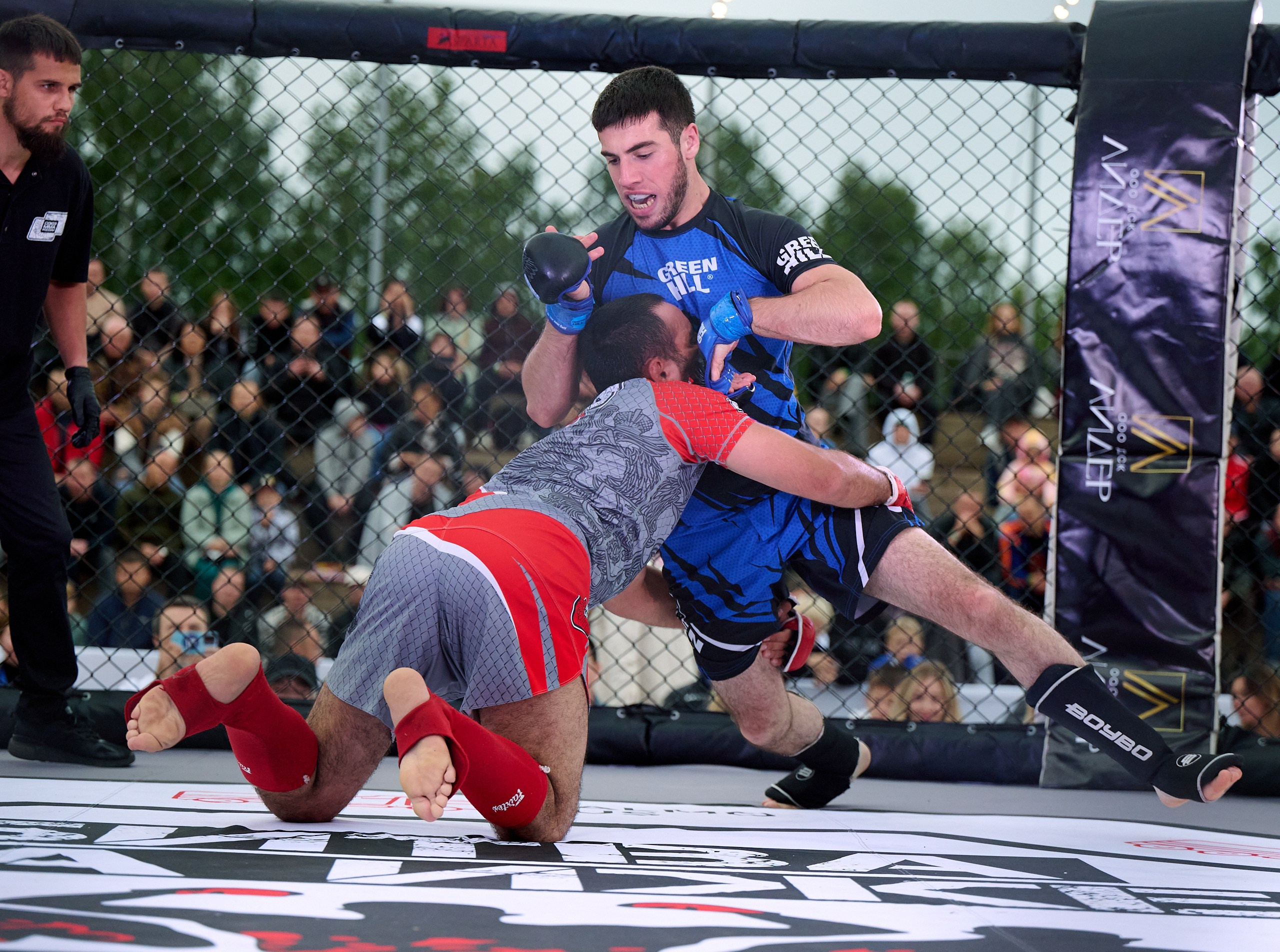 ММА. Битва на Иже-4. Спортивный репортажный фотограф в Ижевске Сергей Мерзляков