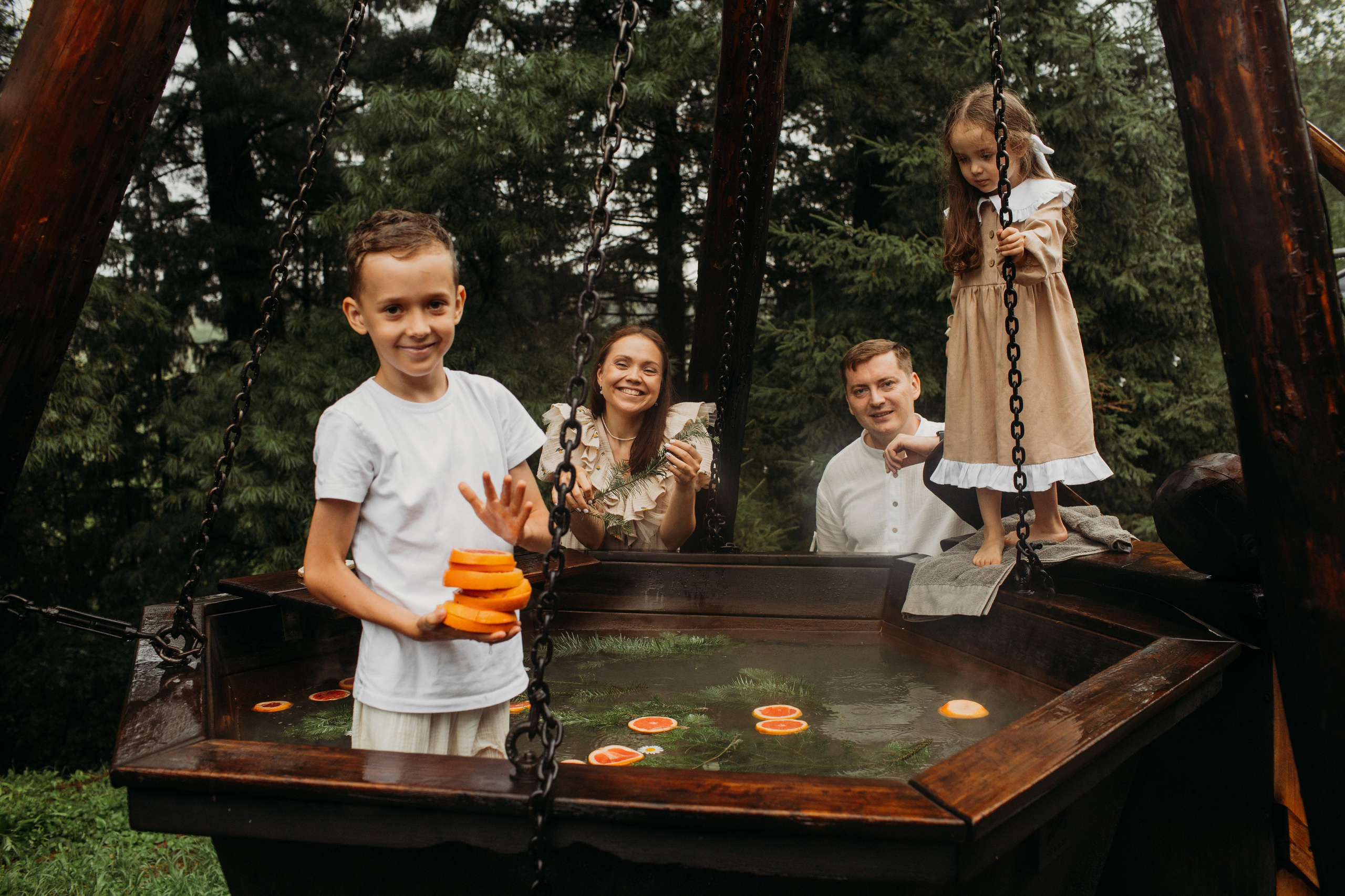 Ульяна, Миша, Таня, Леша. Семейный фотограф Томск