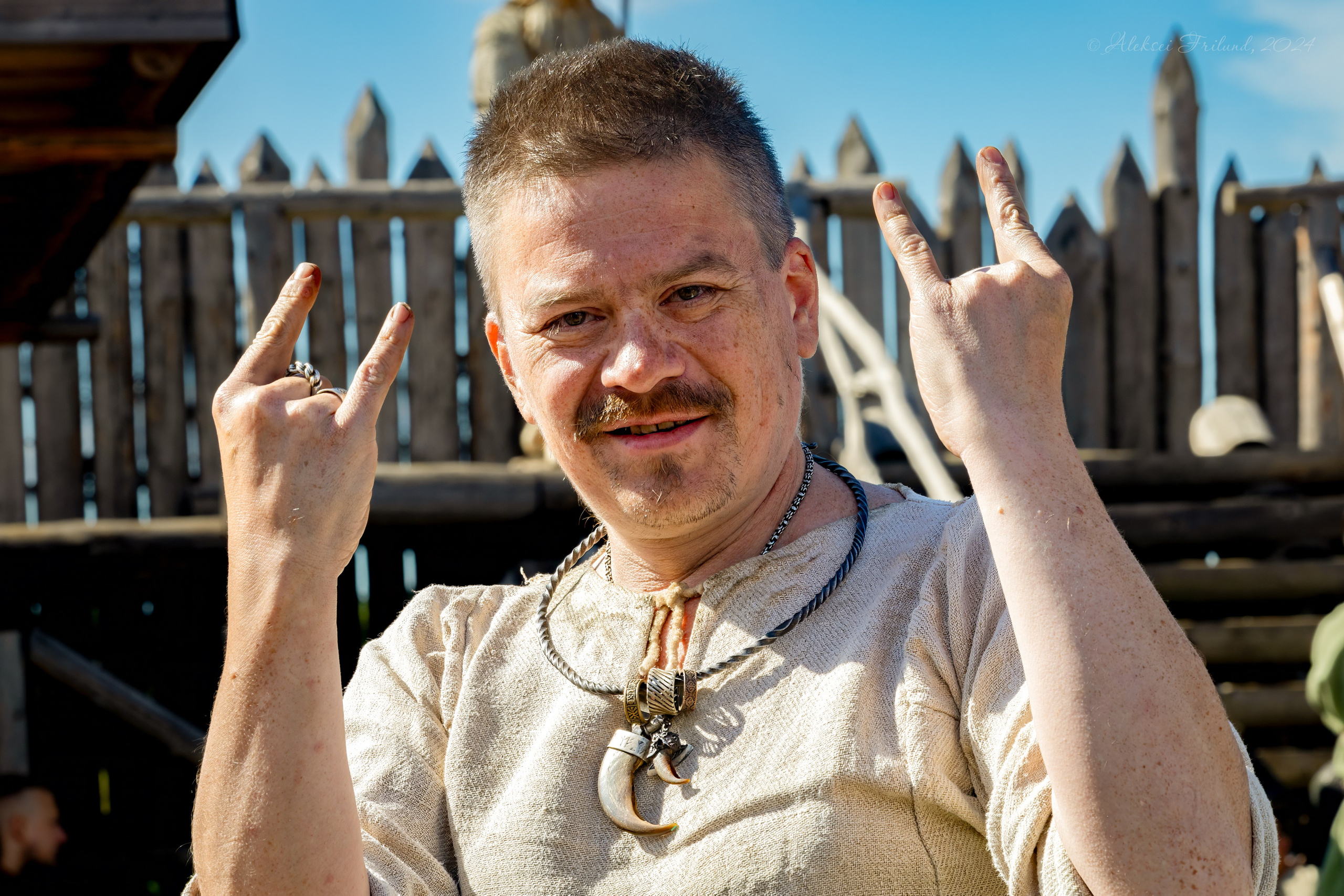 Исторический парк «Бастiонъ» (фестиваль «Карельская Земля» 2024 г.). Аэросъемка. Фото и Видео в Карелии. Алексей Фрилунд