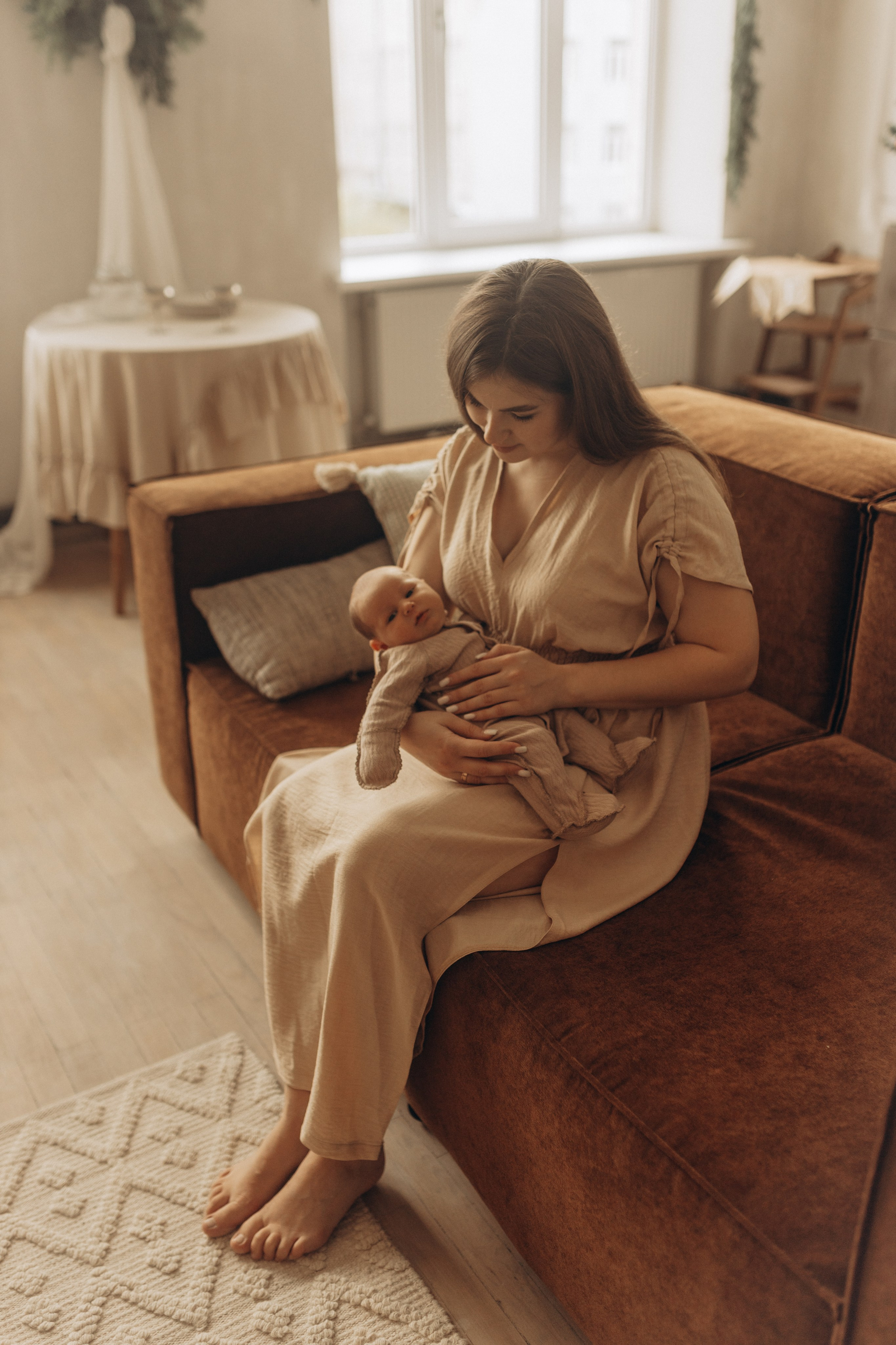 Мама и малыш. Первый месяц вместе. Фотограф в Ставрополе Svetlana Matveeva