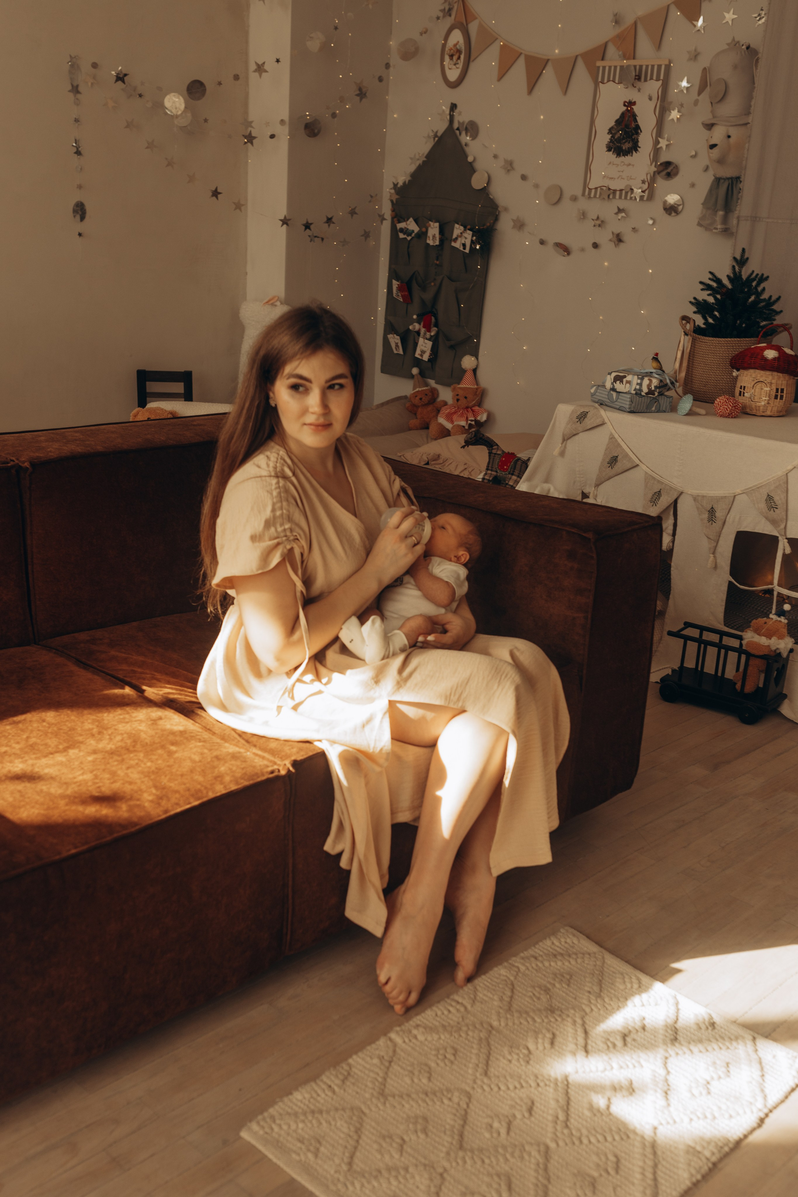 Мама и малыш. Первый месяц вместе. Фотограф в Ставрополе Svetlana Matveeva