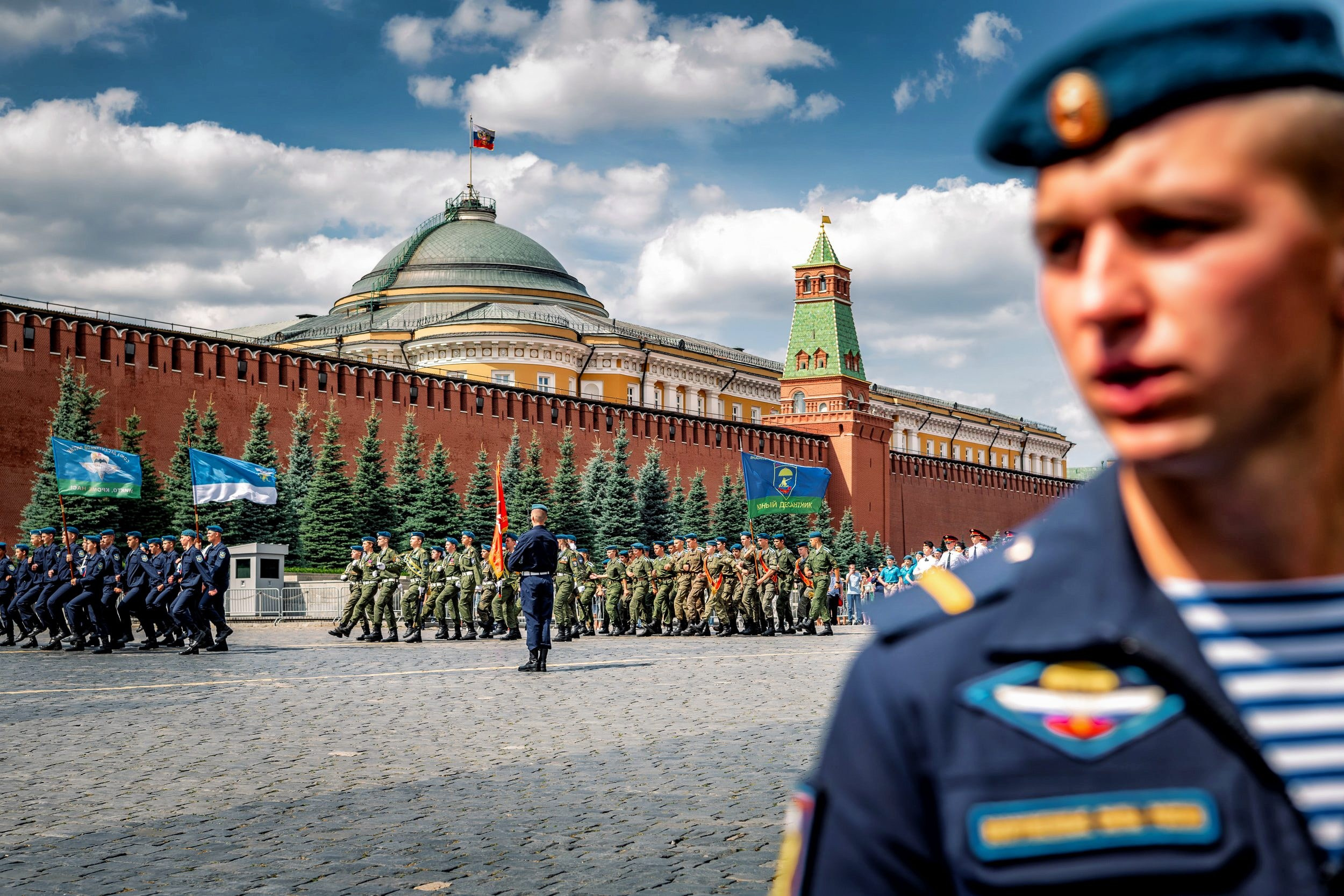 День ВДВ в Москве. Бизнес фотограф в Москве Алексей Кознев
