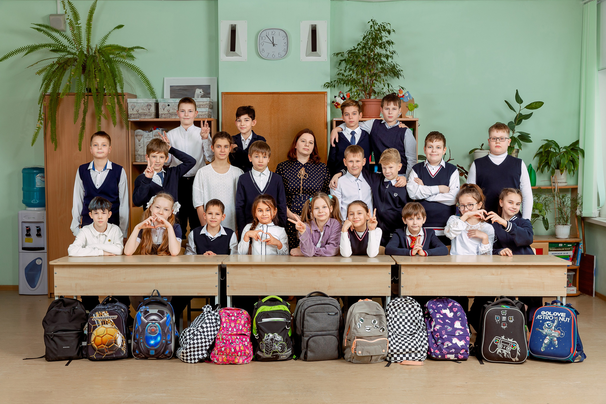 Общие фото класса. Семейный и детский фотограф Комина Елена, Власиха, Одинцово