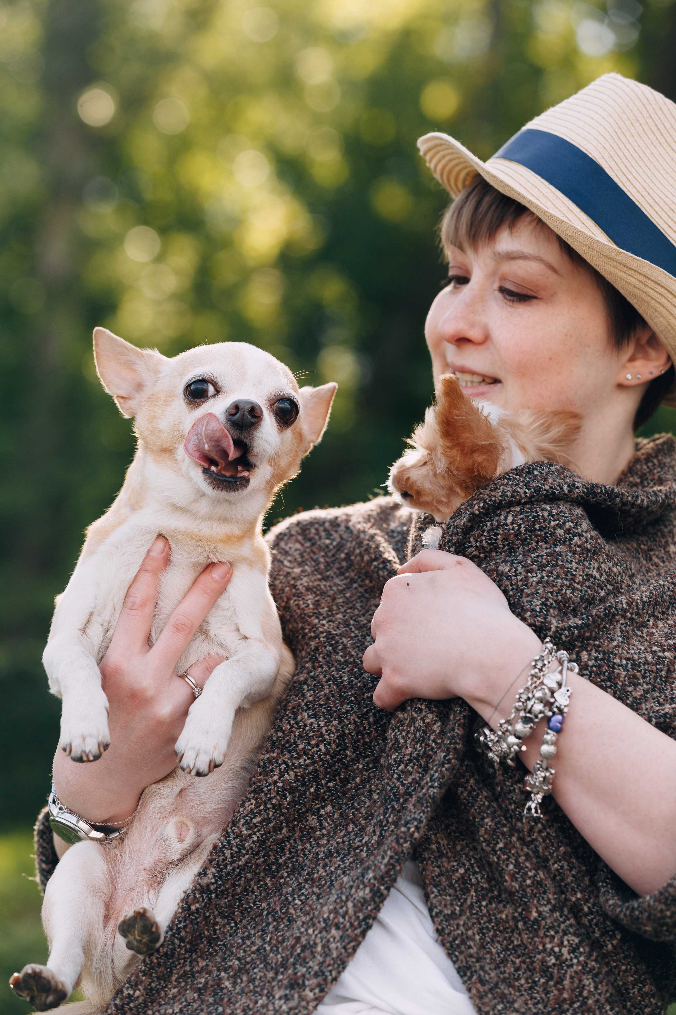Оля, Патрик, Мейли и Джонни. Фотограф анималист Кристина Карпова, Москва